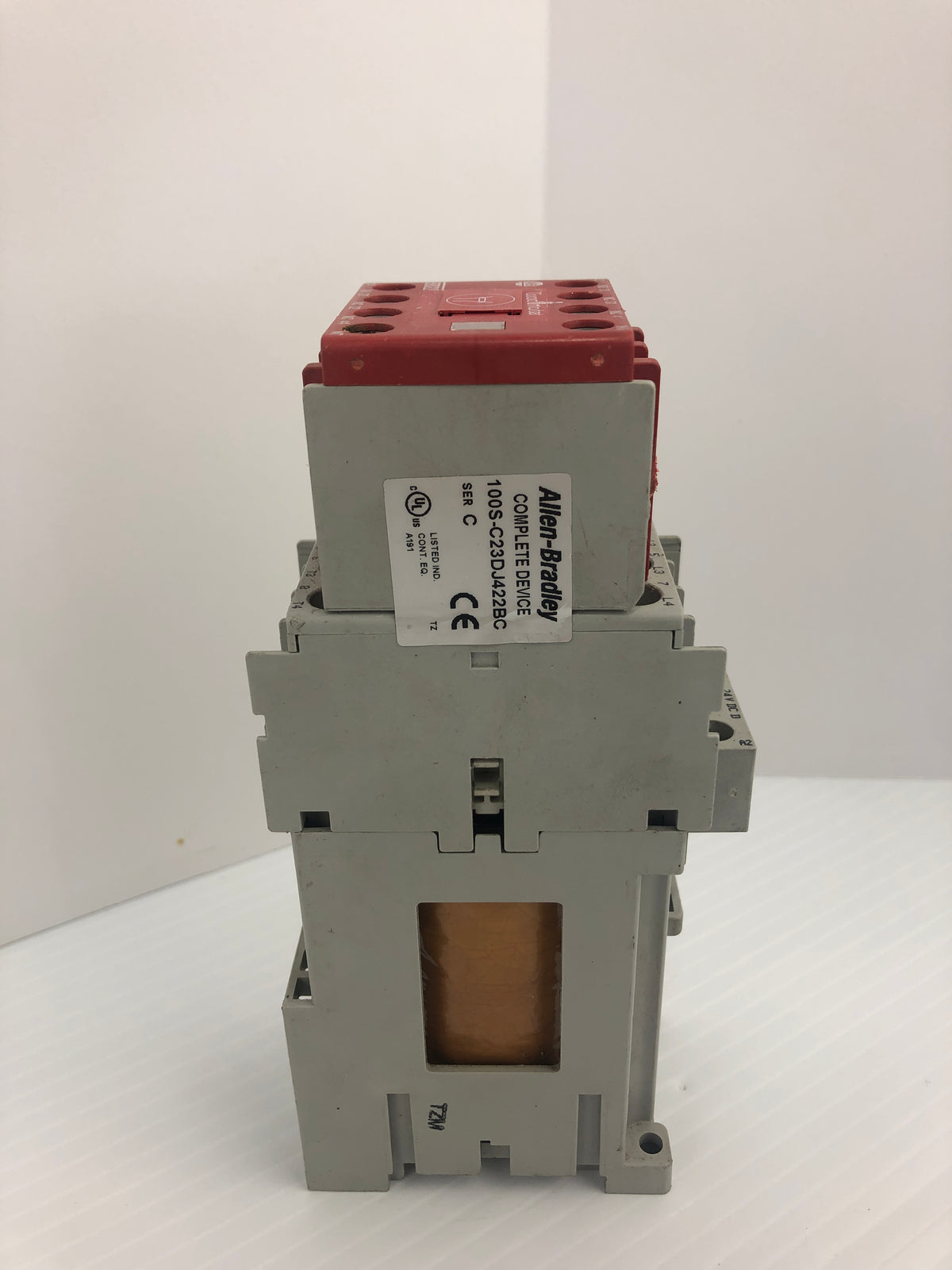 Allen-Bradley 100-C23D*400 Contactor with 100S-F Guard Master Contact Block
