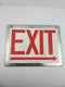 MEXTG44R Metal Hanging Red and White Exit Sign