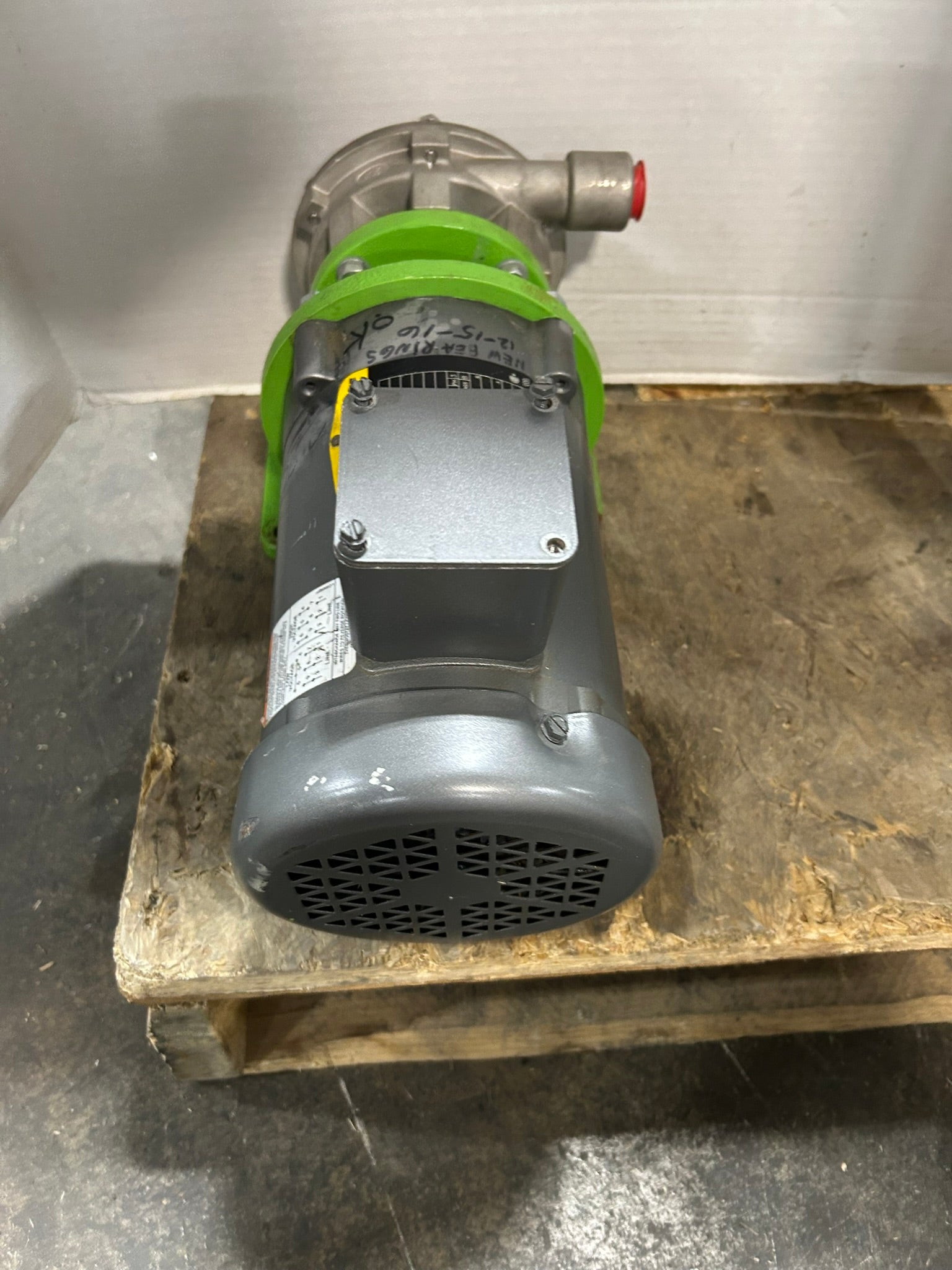 Eastern Centrichem E001-ASAEDNSS Pump with Baldor Reliance VM3545 Motor 1HP 3PH