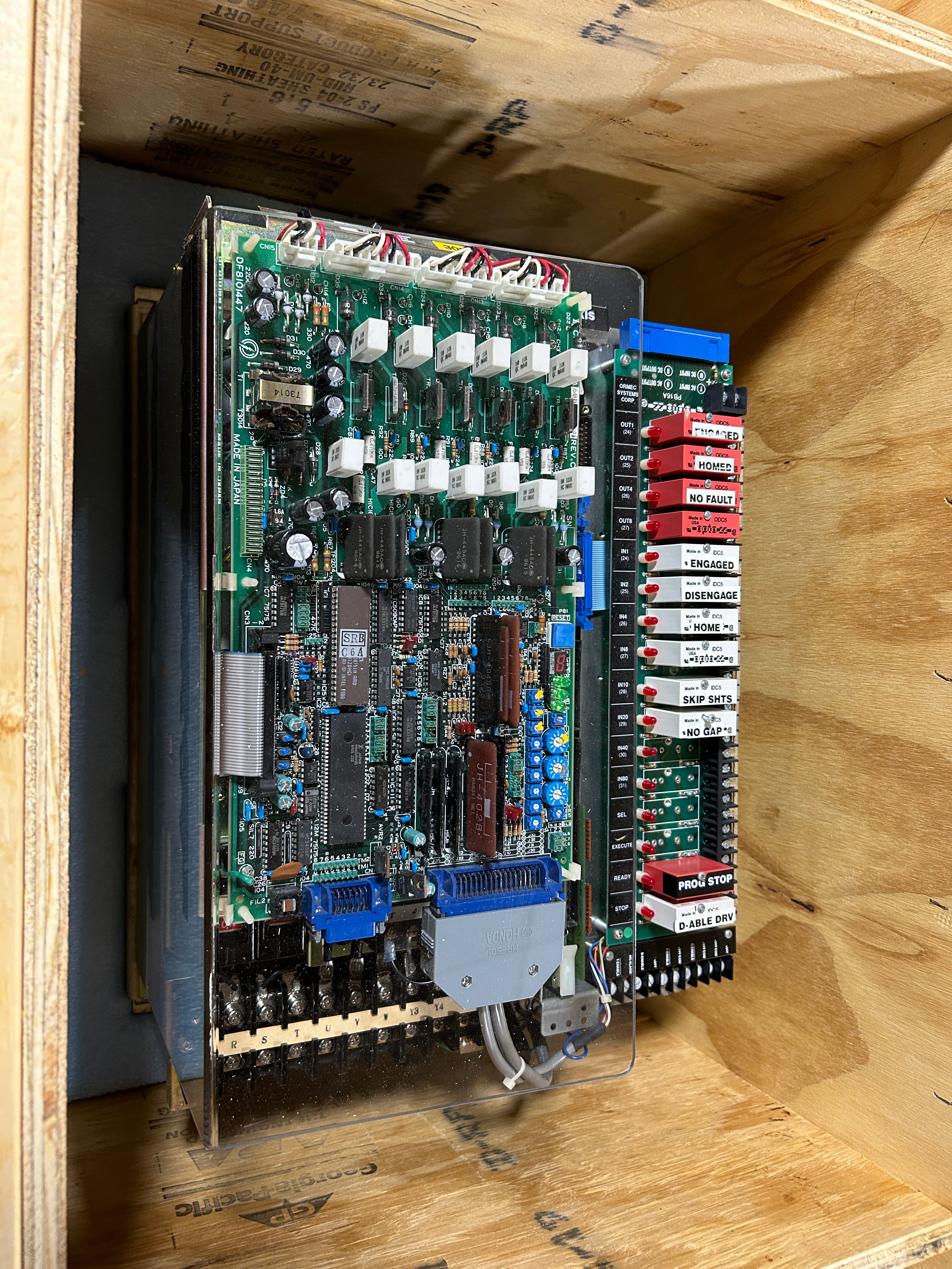 Ormec MCS-S45H*227 Servo Drive Assembly Breaker LF-330 Noise Filter 3549-010