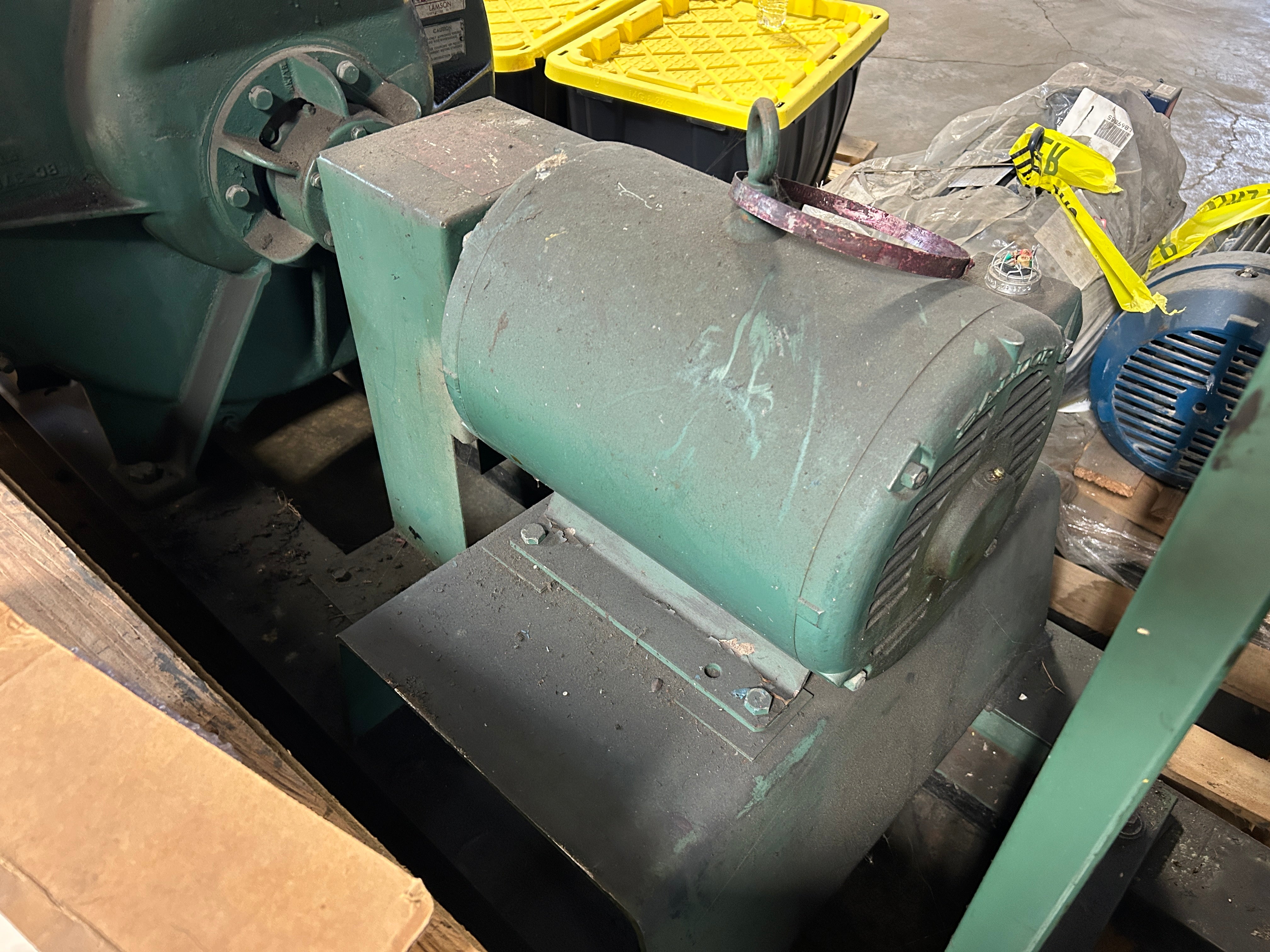 Lamson Blower 554-4-0-AD 871070 25 HP Baldor Motor with Stoddard Silencers F64-5