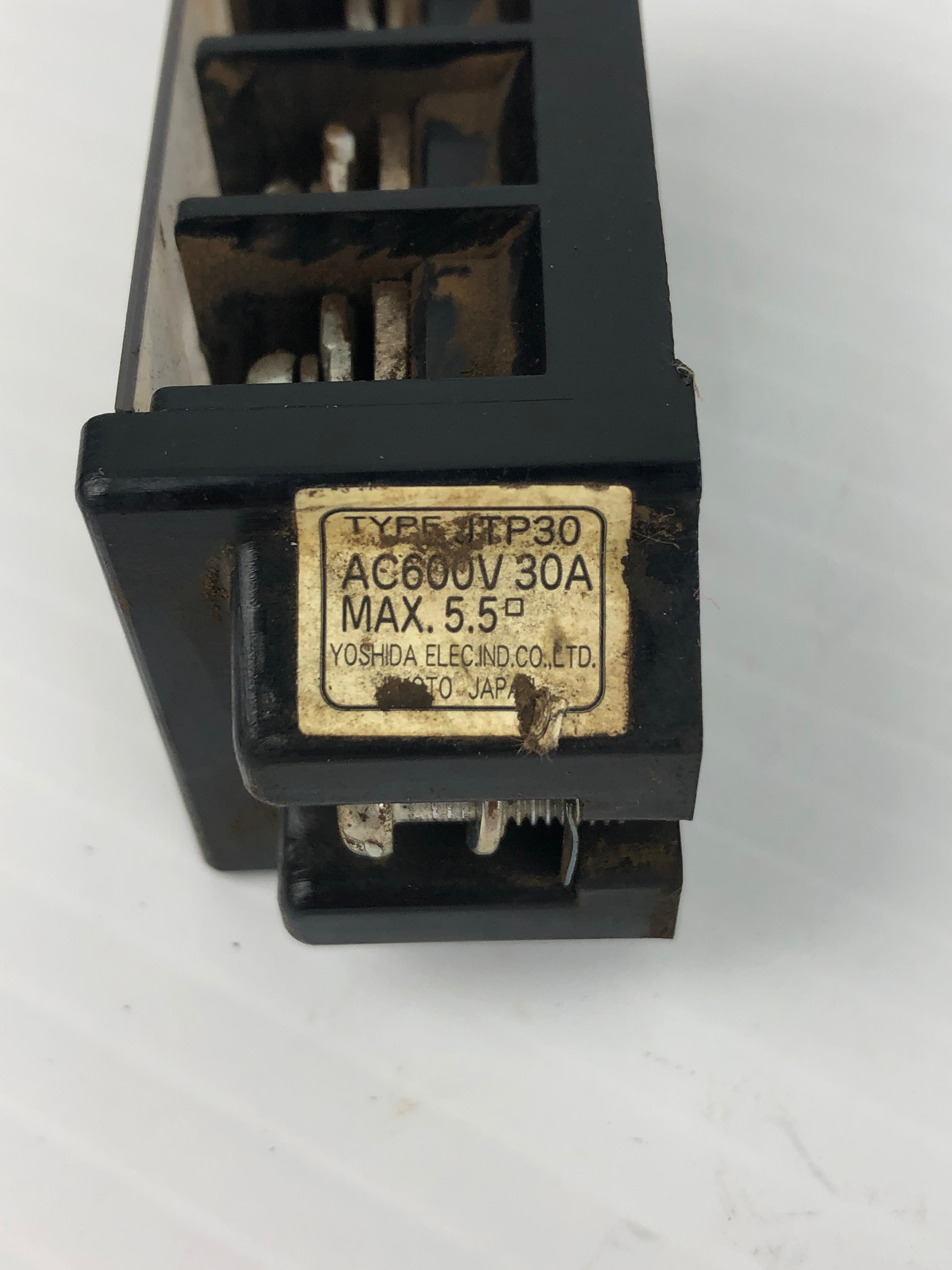 Yoshida Electric JTP30 Terminal Block 600V 30A 4P