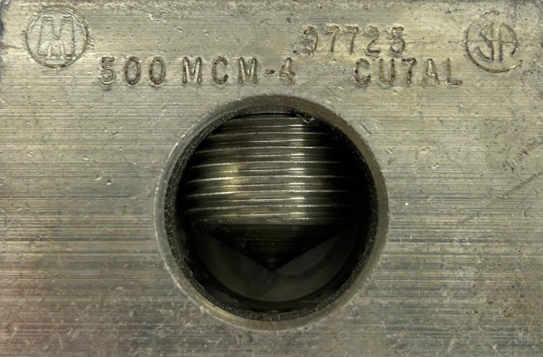 Marathon 97725 Distribution Block 500MCM-4 CU7AL - Lot of 3