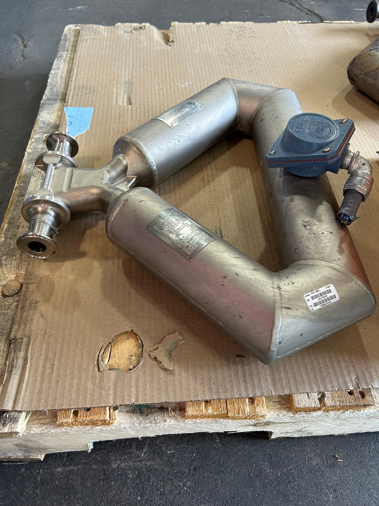 Micro Motion CMF100M339NRAUEZZZ Mass Flow Sensor 275PMAX 625PSIG