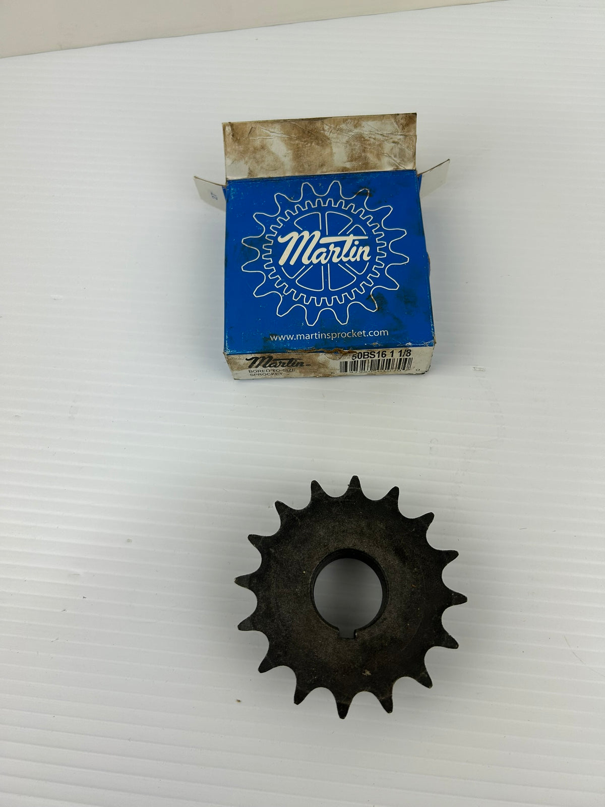 Martin 50BS16 1 1/8 Sprocket 1-1/8" Bore Size 16 Teeth
