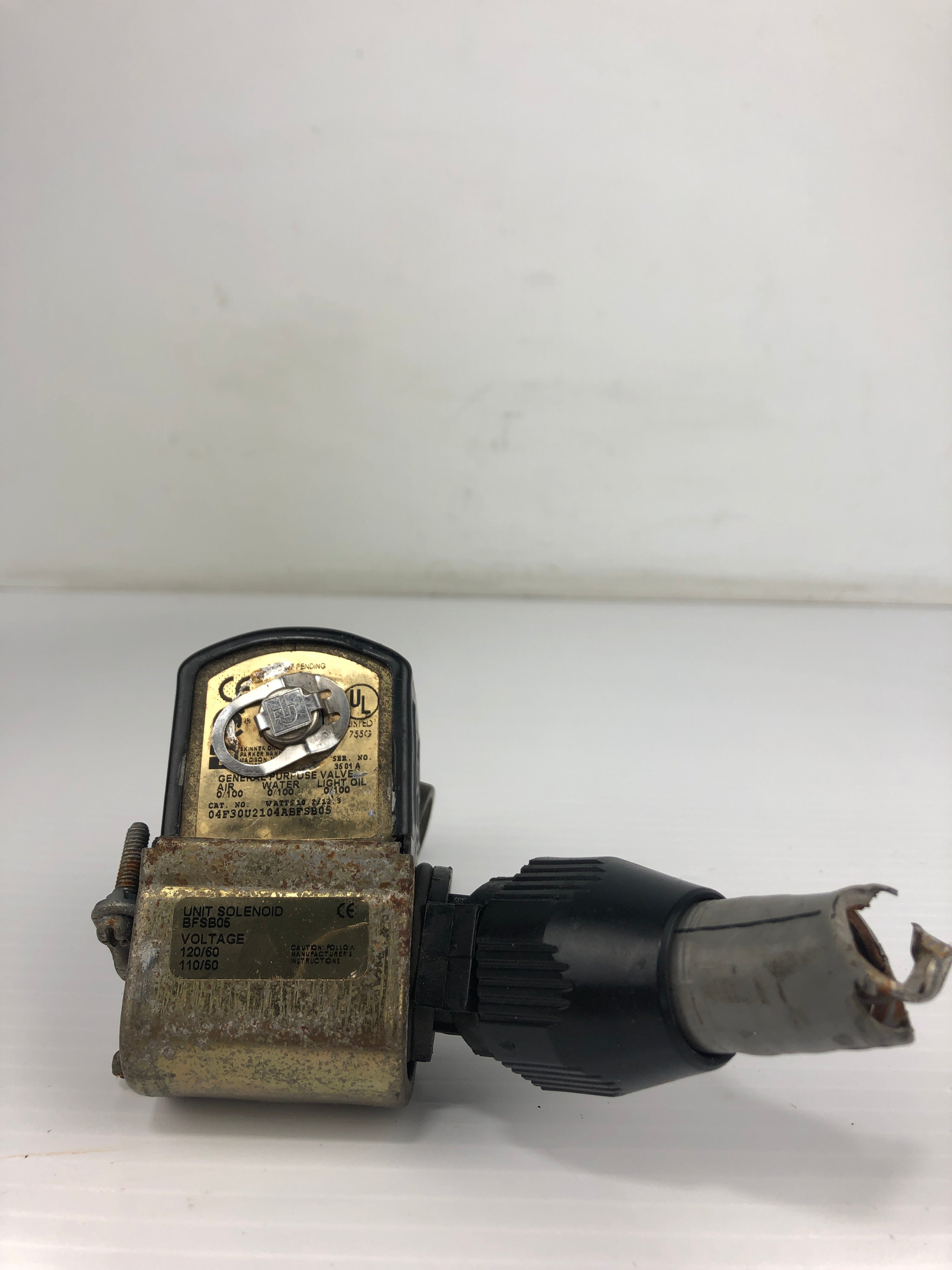 Parker BFSB05 Solenoid Valve Assembly 120/110V