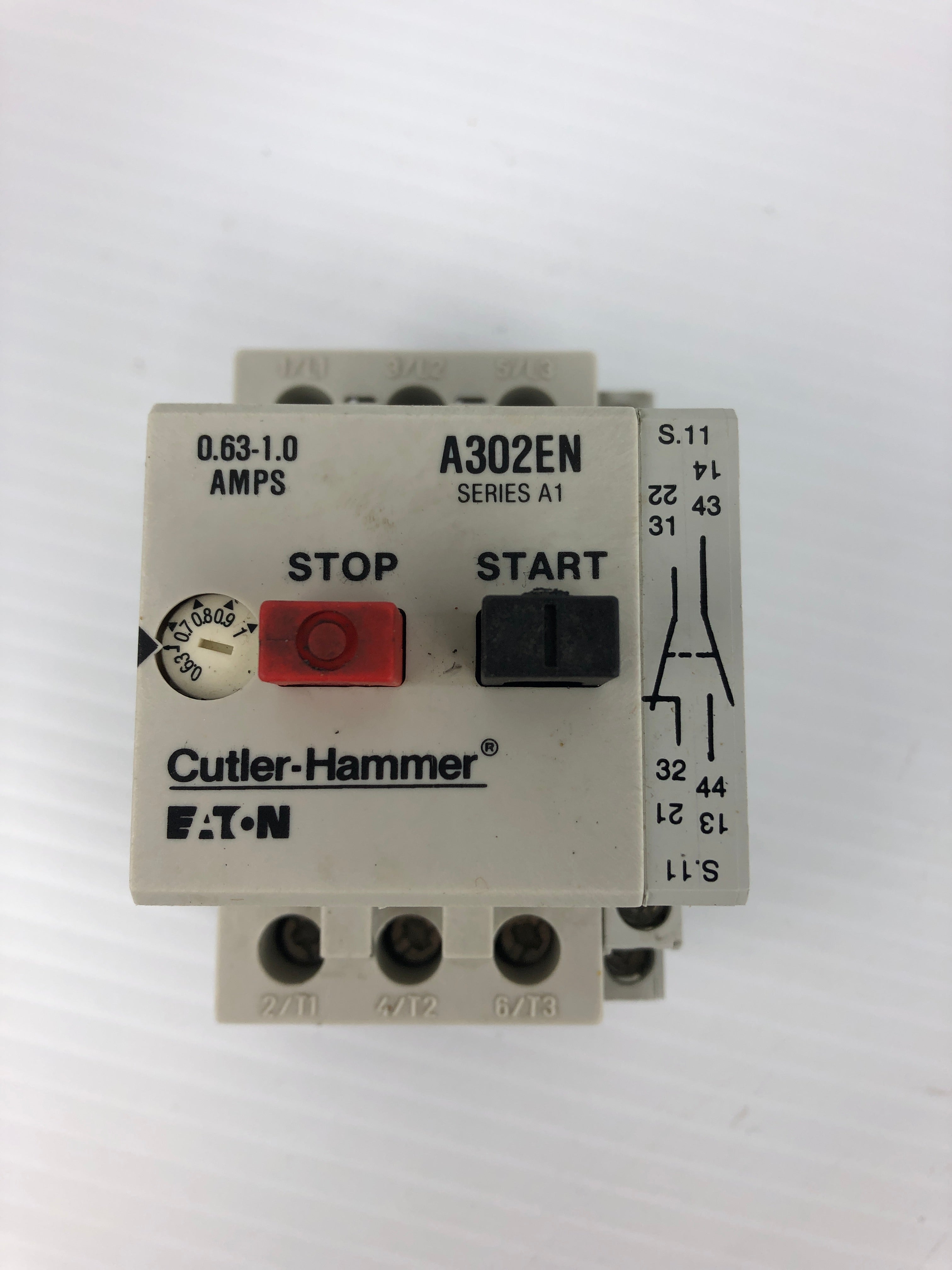 Cutler Hammer A302EN Motor Starter C320MSC3 Series A1 600V 0.63-1.0A