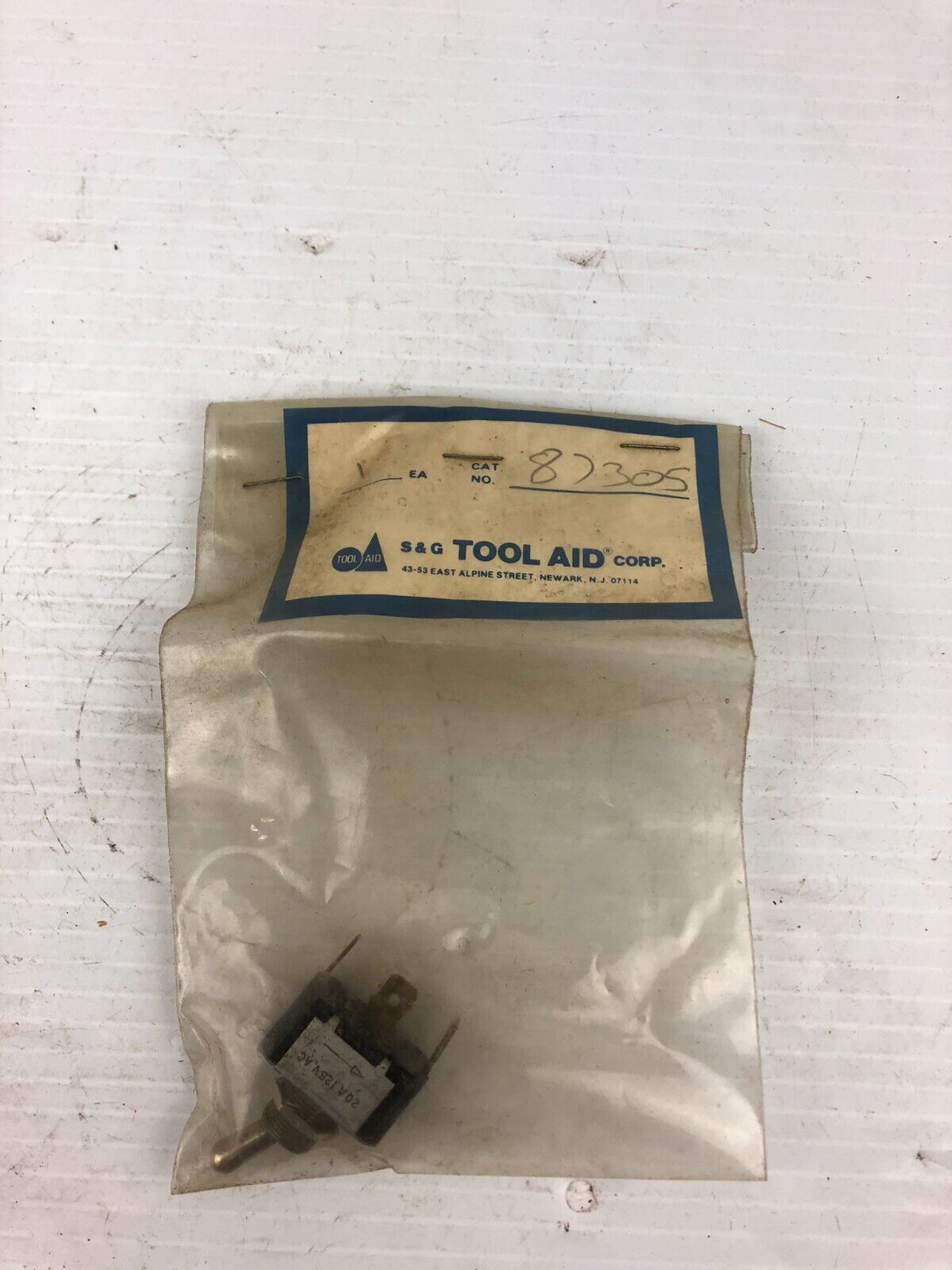 S&G Tool Aid 87305 Switch