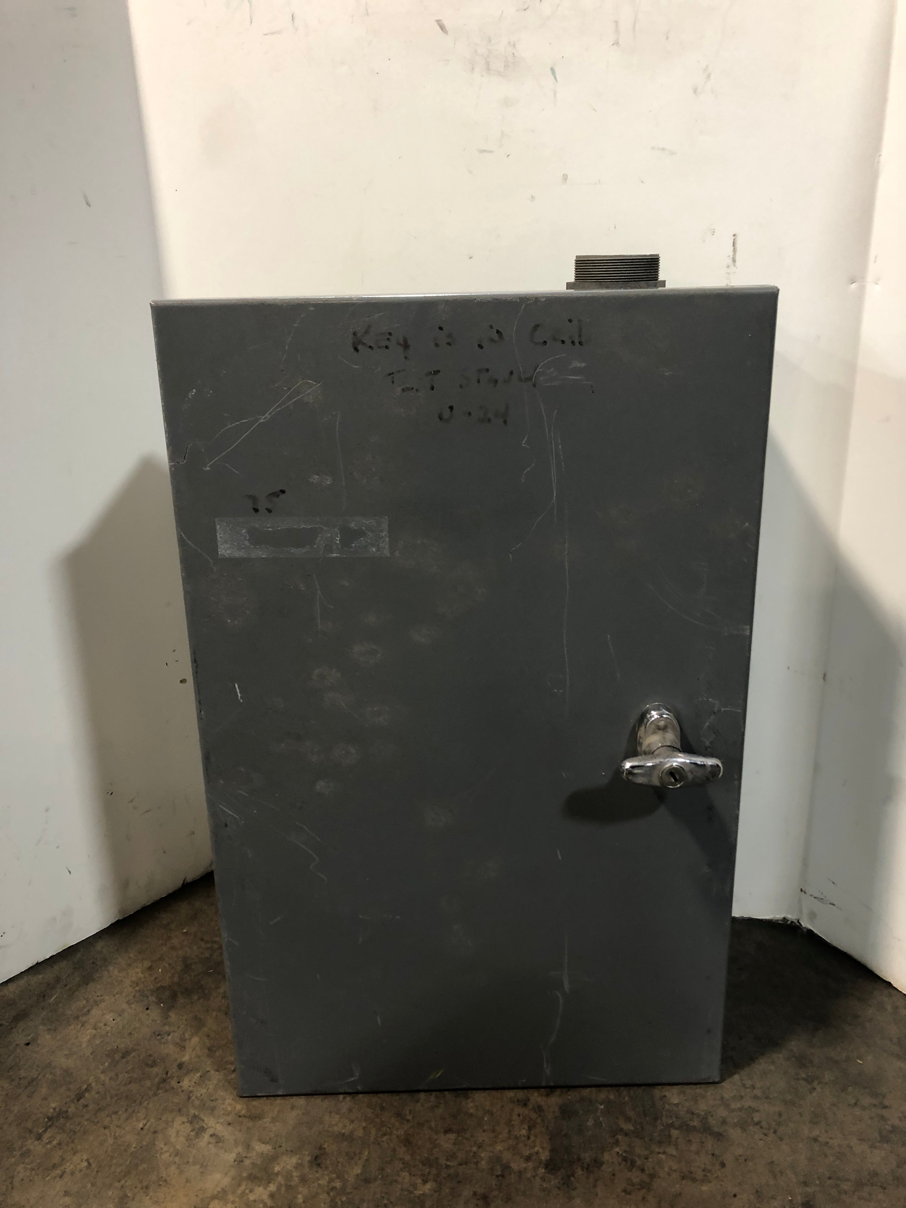 Unity Mfg. UL K-196 Electrical Enclosure Cut-Out Box Steel Gray