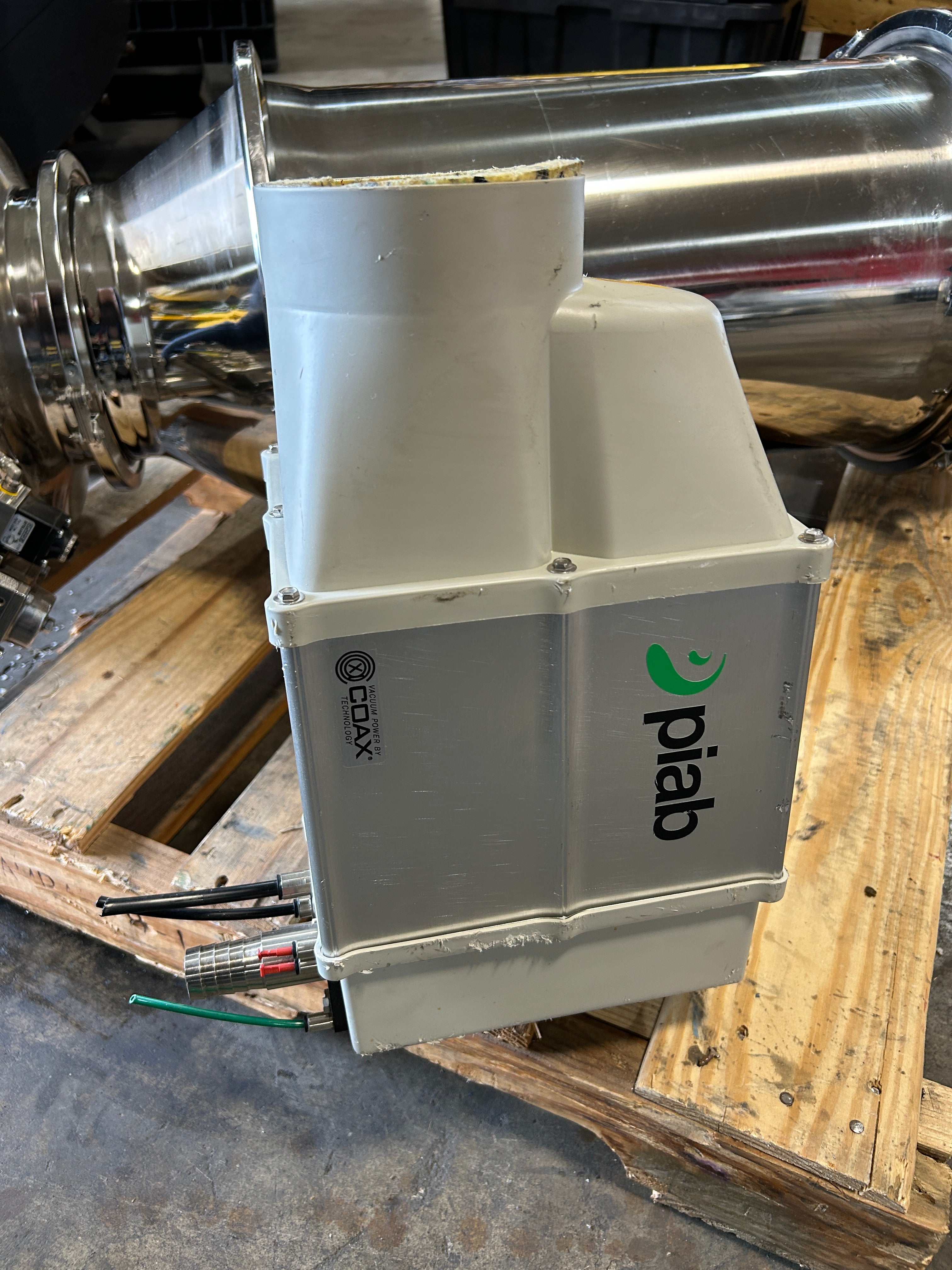 Piab 1142087 Vacuum Pneumatic Conveyor piPREMIUM600 Si32-3x24 Pump System