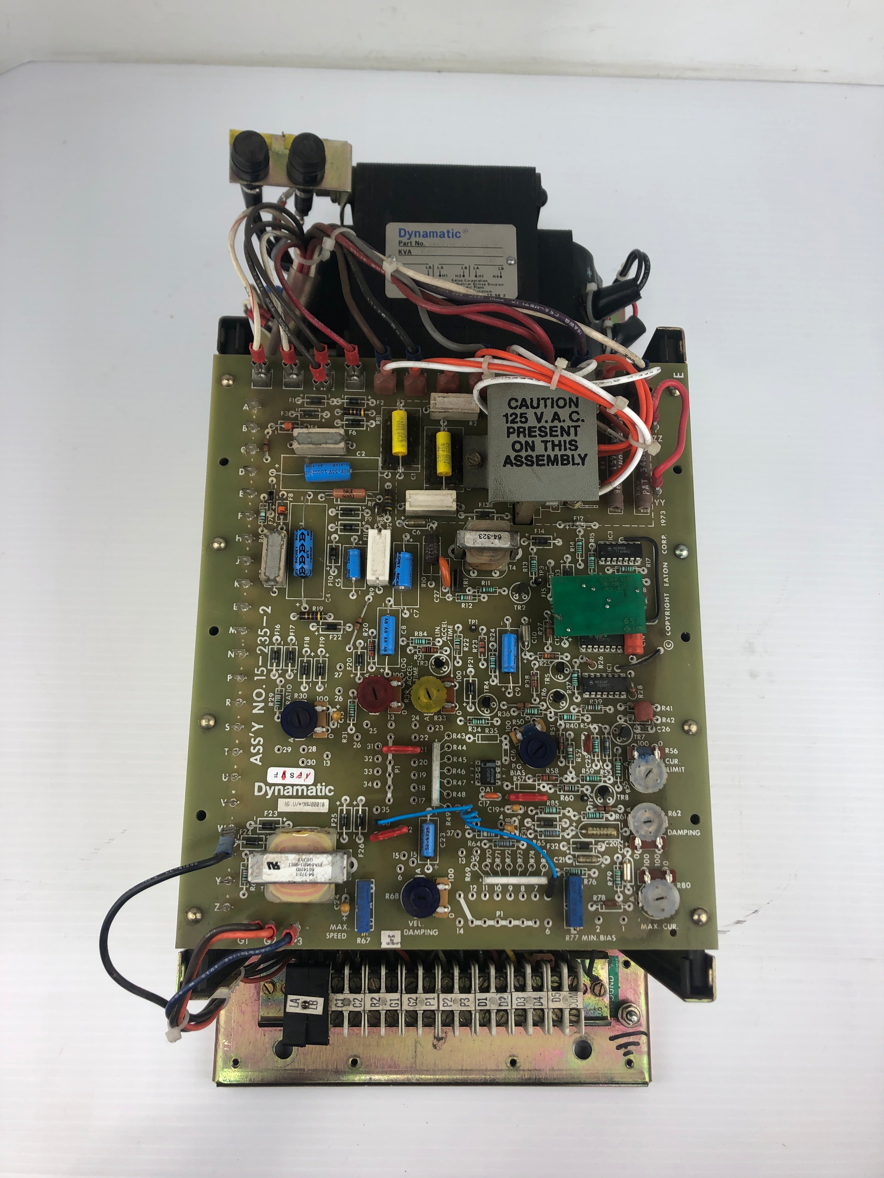 Dynamatic Controller MARK III Drive Assembly