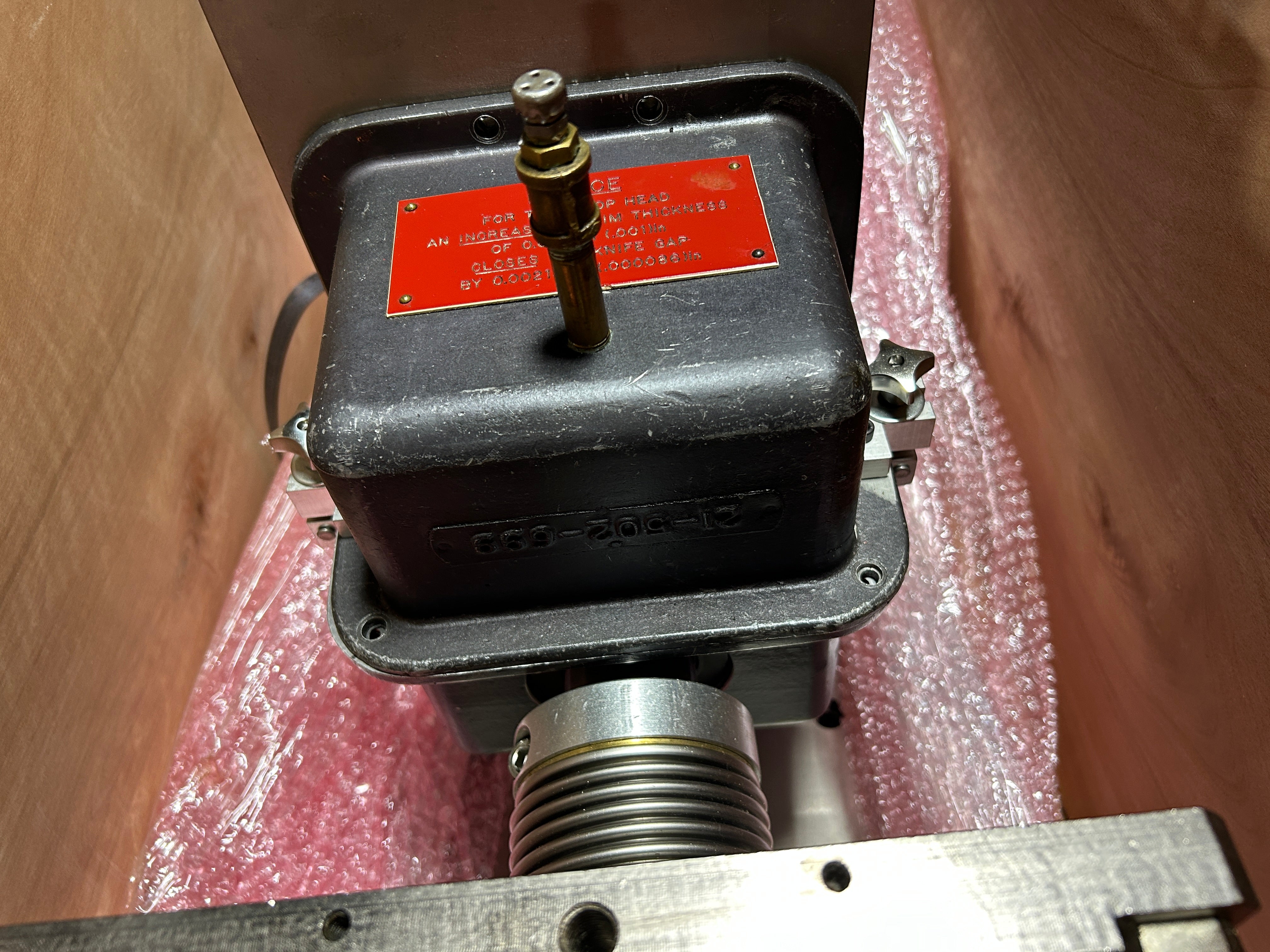 Helical Chop Head Film Chopper with Allen-Bradley 1326AB-B740C-21 AC Servo Motor
