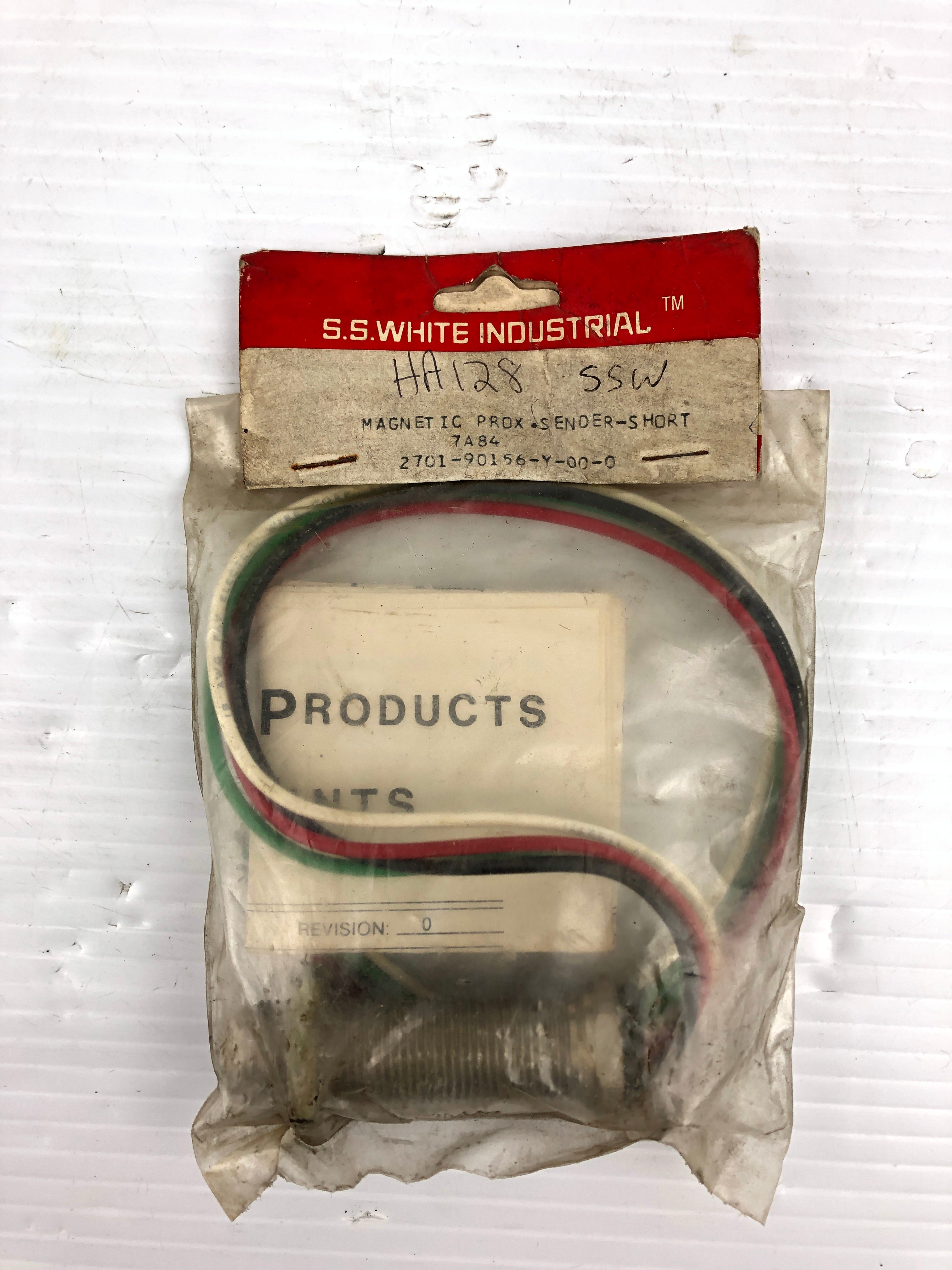 S.S. White Industrial 2701-90156-Y-00-0 Magnetic Proximity Sender Short