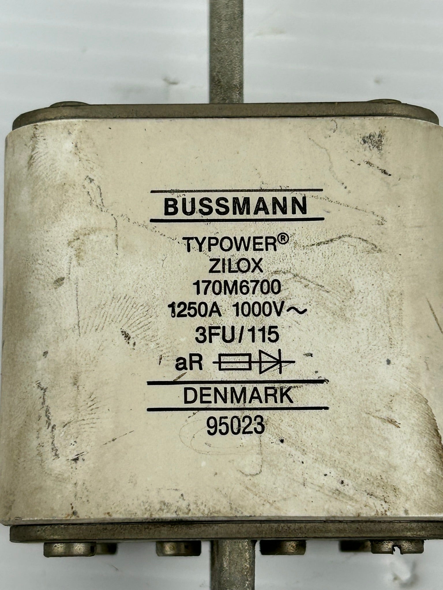 Bussmann 170M6700 Typower Zilox Fuse 1250A 1000V 3FU/115