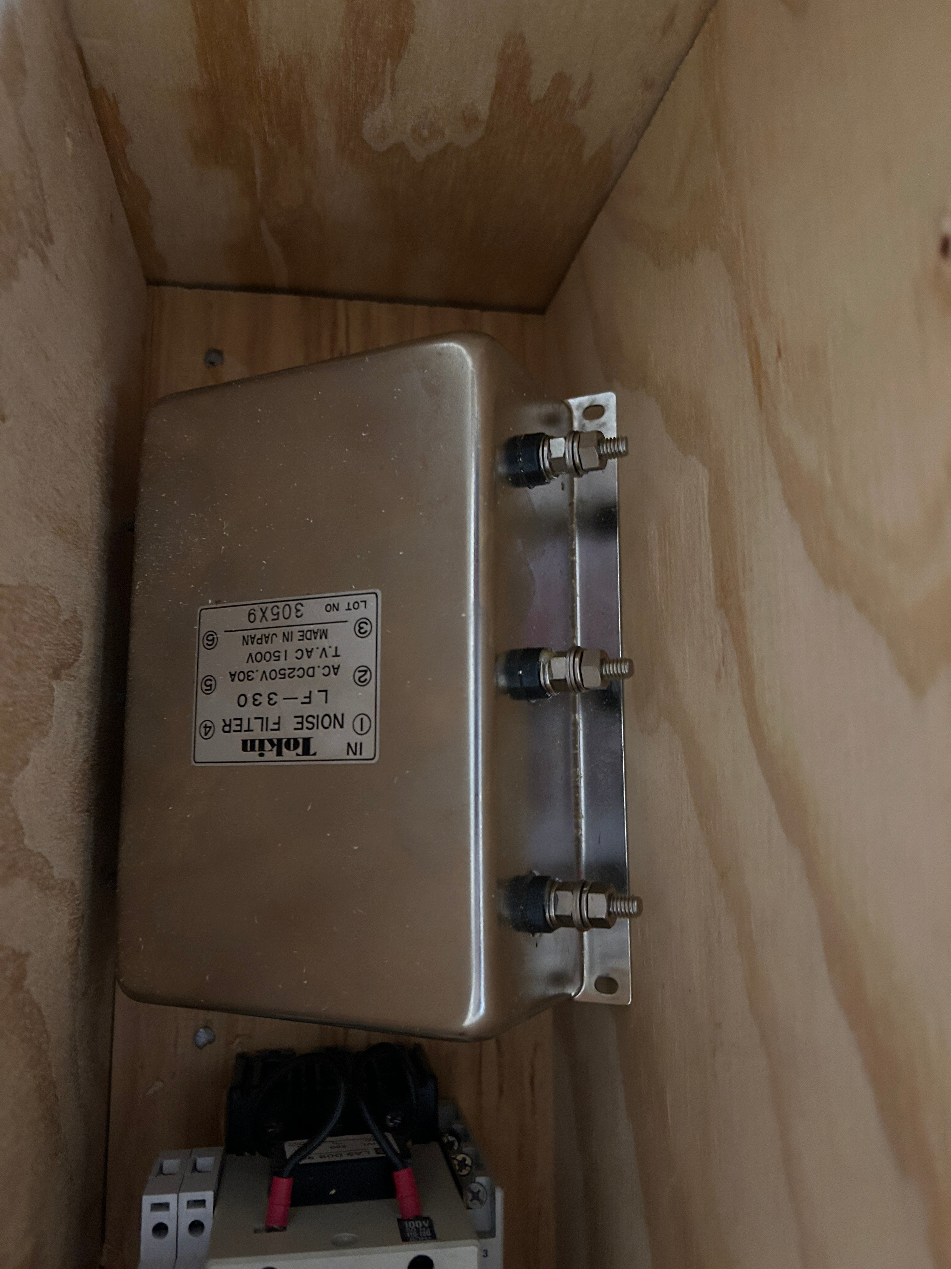 Ormec MCS-S33G*227A Servo Drive Assembly with Breaker and LF-330 Noise Filter