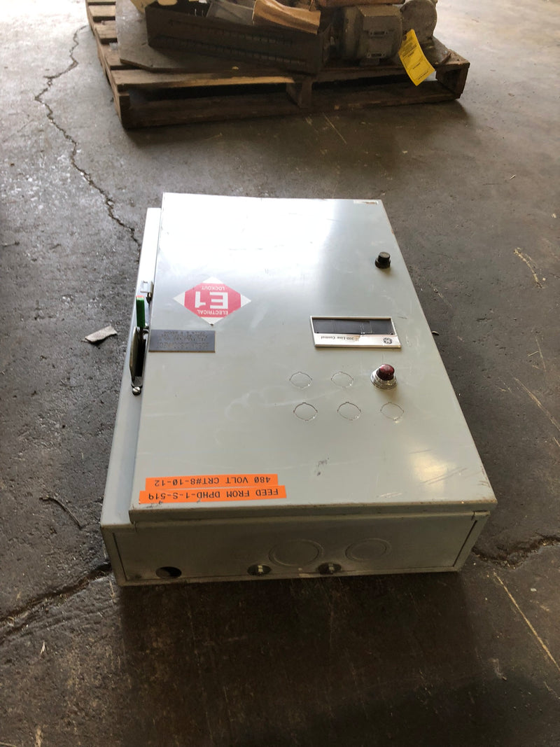 General Electric 300-Line Control Enclosed Magnetic Starter CR305/CR306/CR309