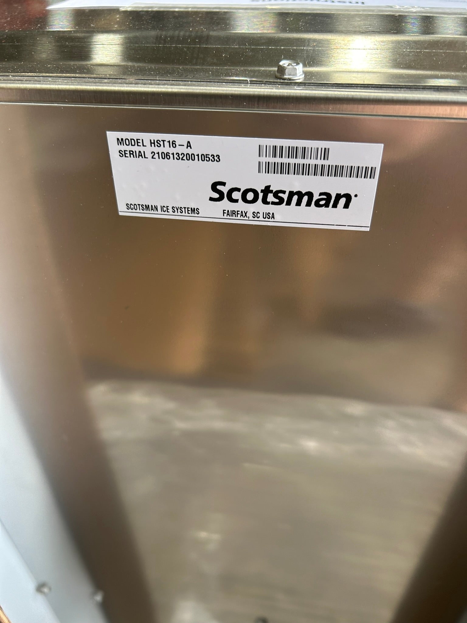 Scotsman HST16-A Ice Machine Stand for HID312 with Locking Door