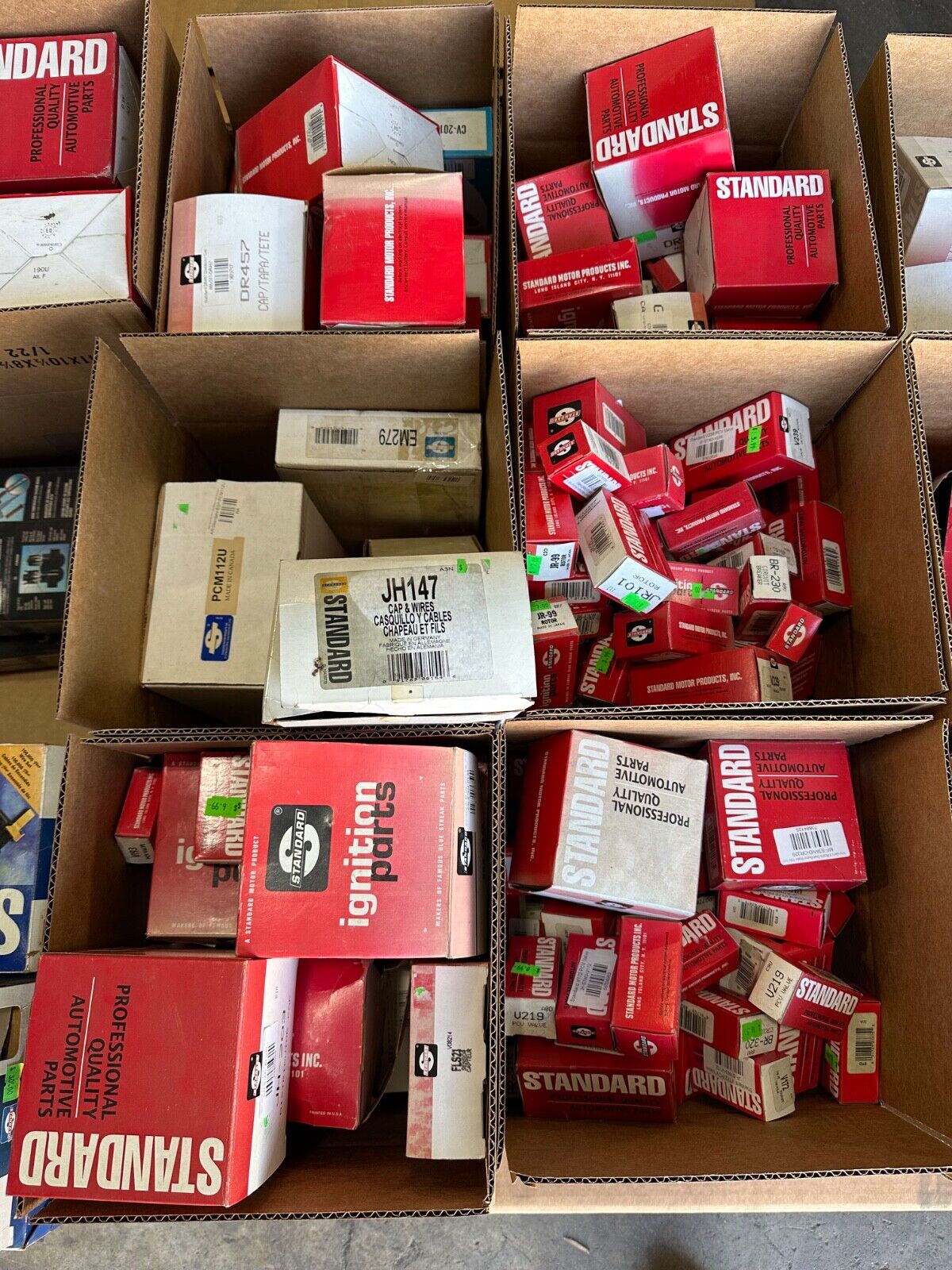 Huge Lot of Standard Auto Parts 250+ Items