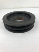 2-Groove Pulley 7-1/8" OD x 2-1/8" Bore x 1-3/4" Height
