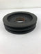 2-Groove Pulley 7-1/8" OD x 2-1/8" Bore x 1-3/4" Height