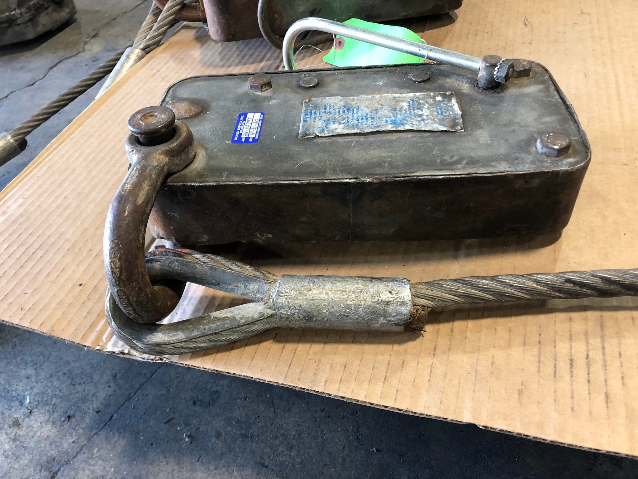 Blocstop BS3530 Wire Rope Safety Device - Capacity 6000 lbs.