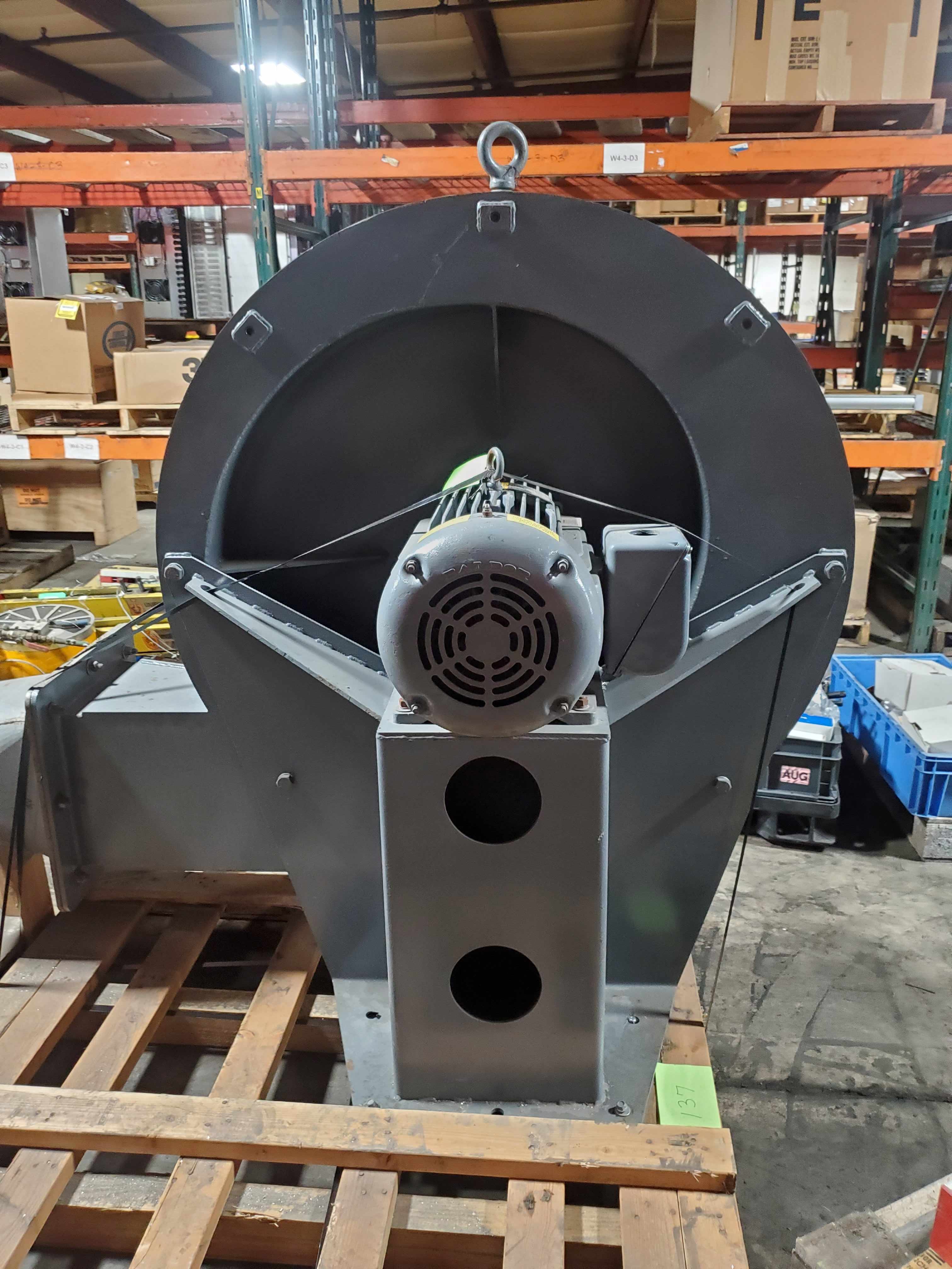 North American 2127328 Turbo Blower with Baldor 09F436Y147H2 Industrial Motor