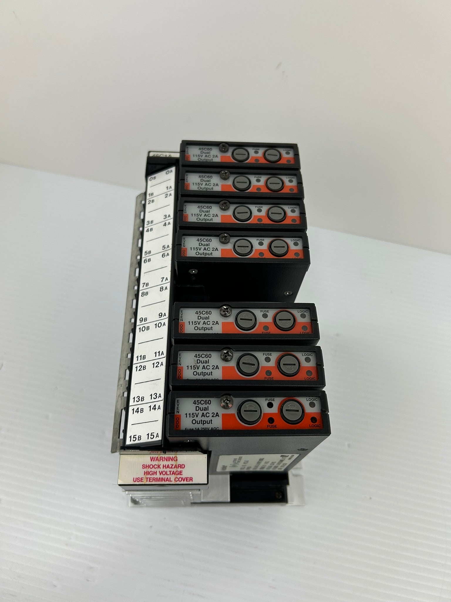 Reliance Electric Automate 45C1A Programmable Controller with (7) 45C60 Modules