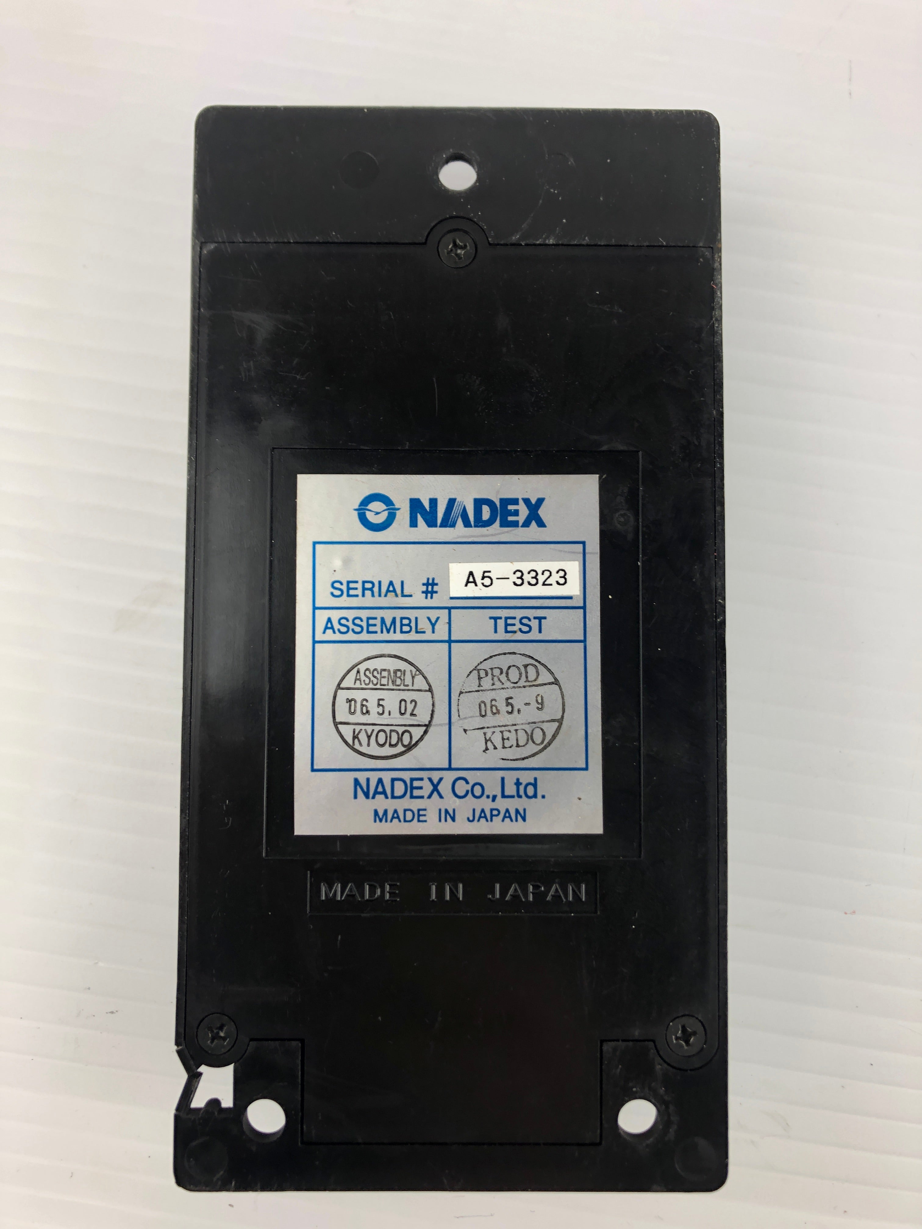 Nadesco 104C13-402-0 Reset Box RB40-R02A S733-V1.05