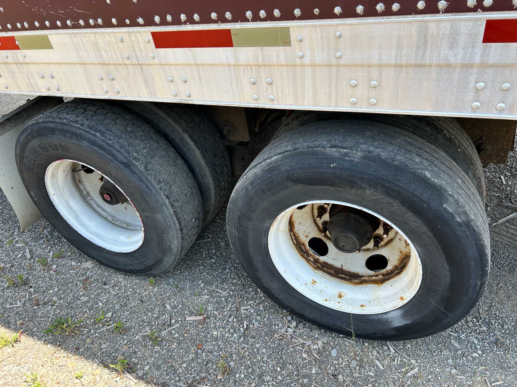 2004 Trailmobile 53' Dry Van Semi Trailer Air Ride Swing Doors 2MN01JAH941000997