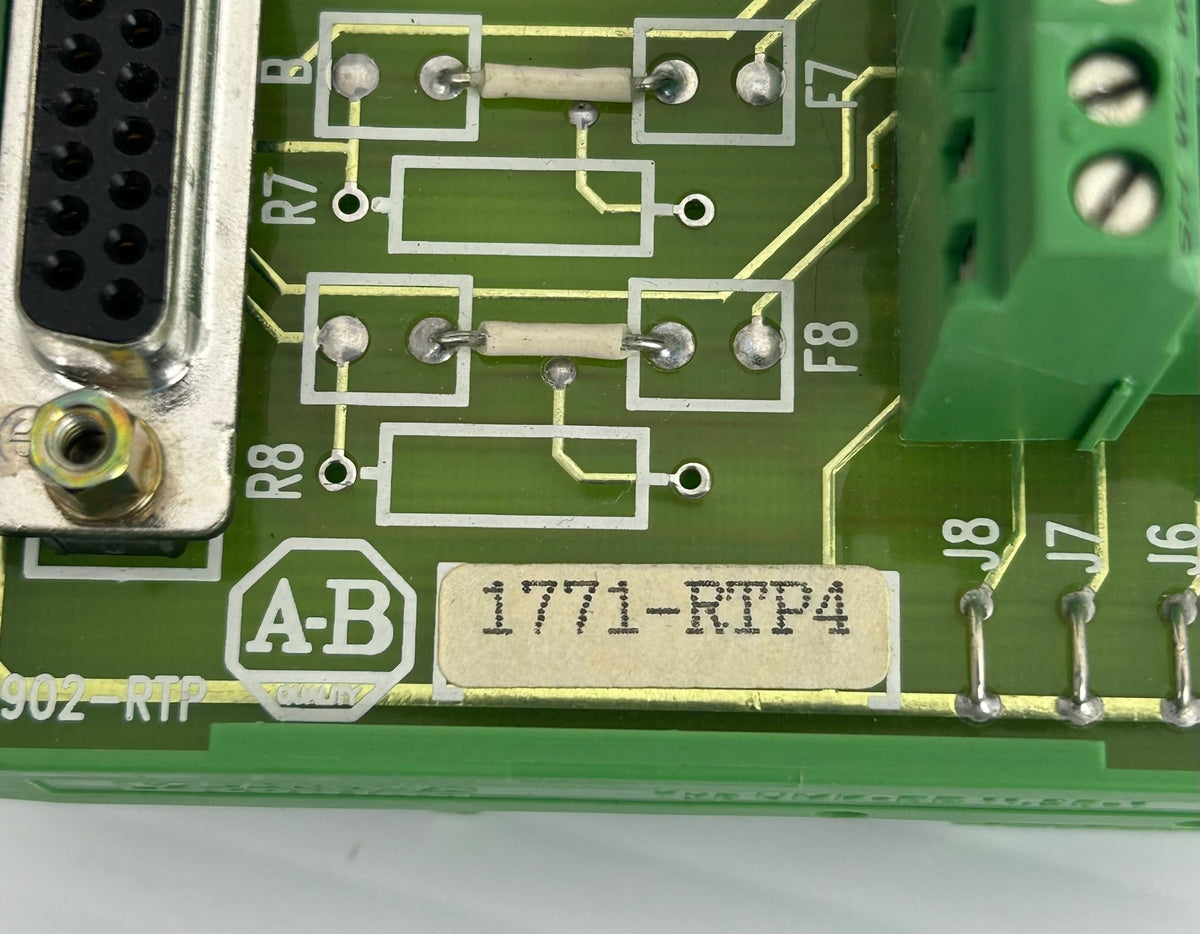 Phoenix Contact UMK-SE 11,25-1 Termination Panel & Allen-Bradley 1771-RTP4 Board