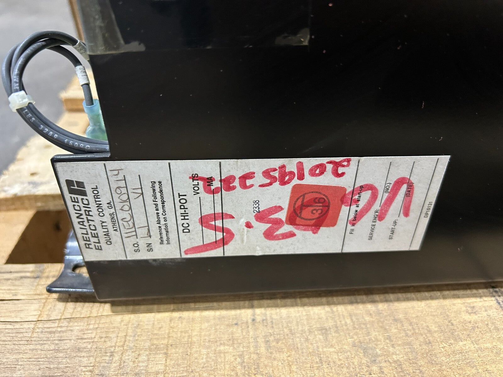 Reliance Electric 803611-1SRR AutoMax DC Power Module S6R 805401-1R 30/60HP