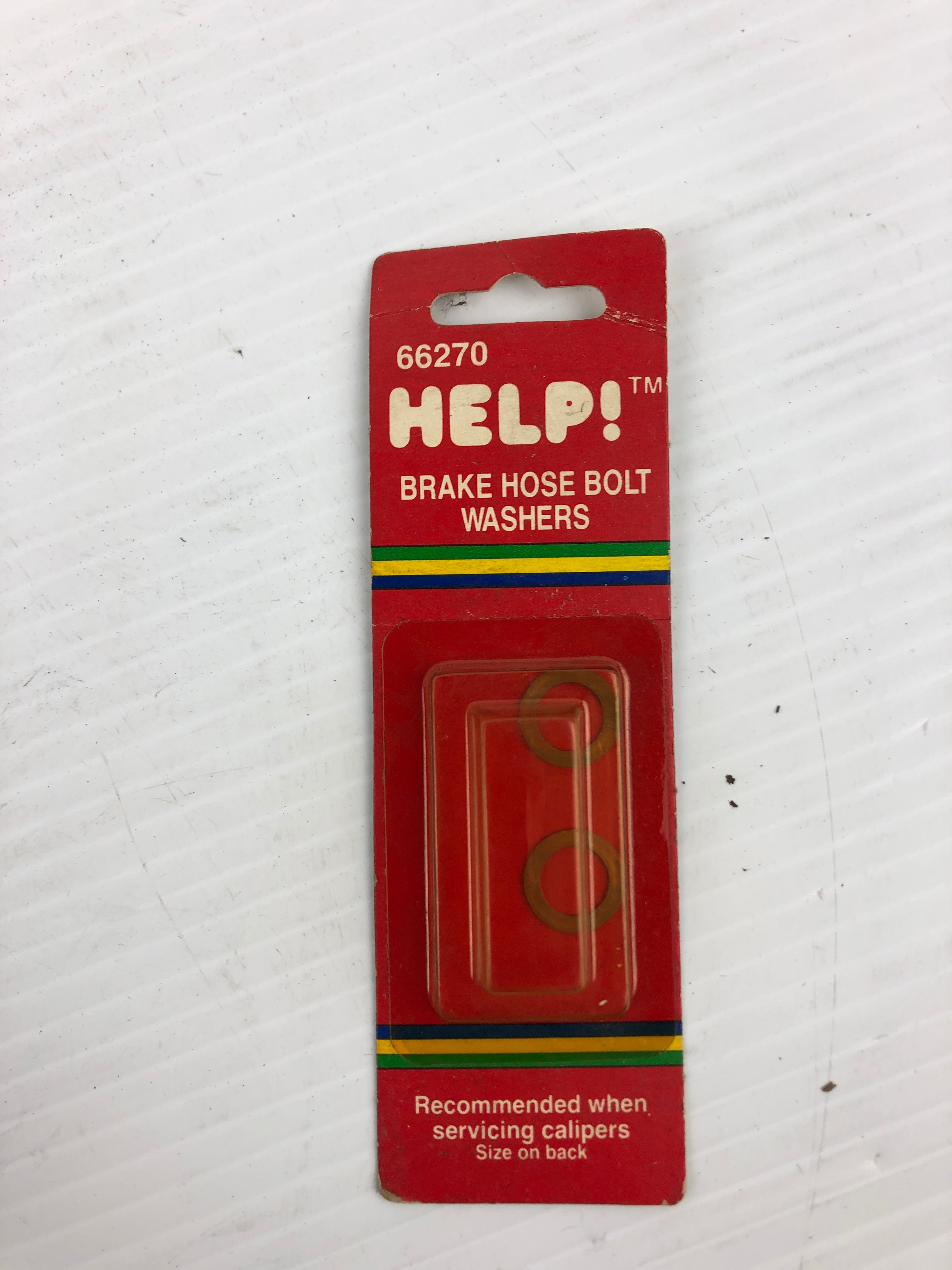 HELP! 66270 Brake Hose Bolt Washers