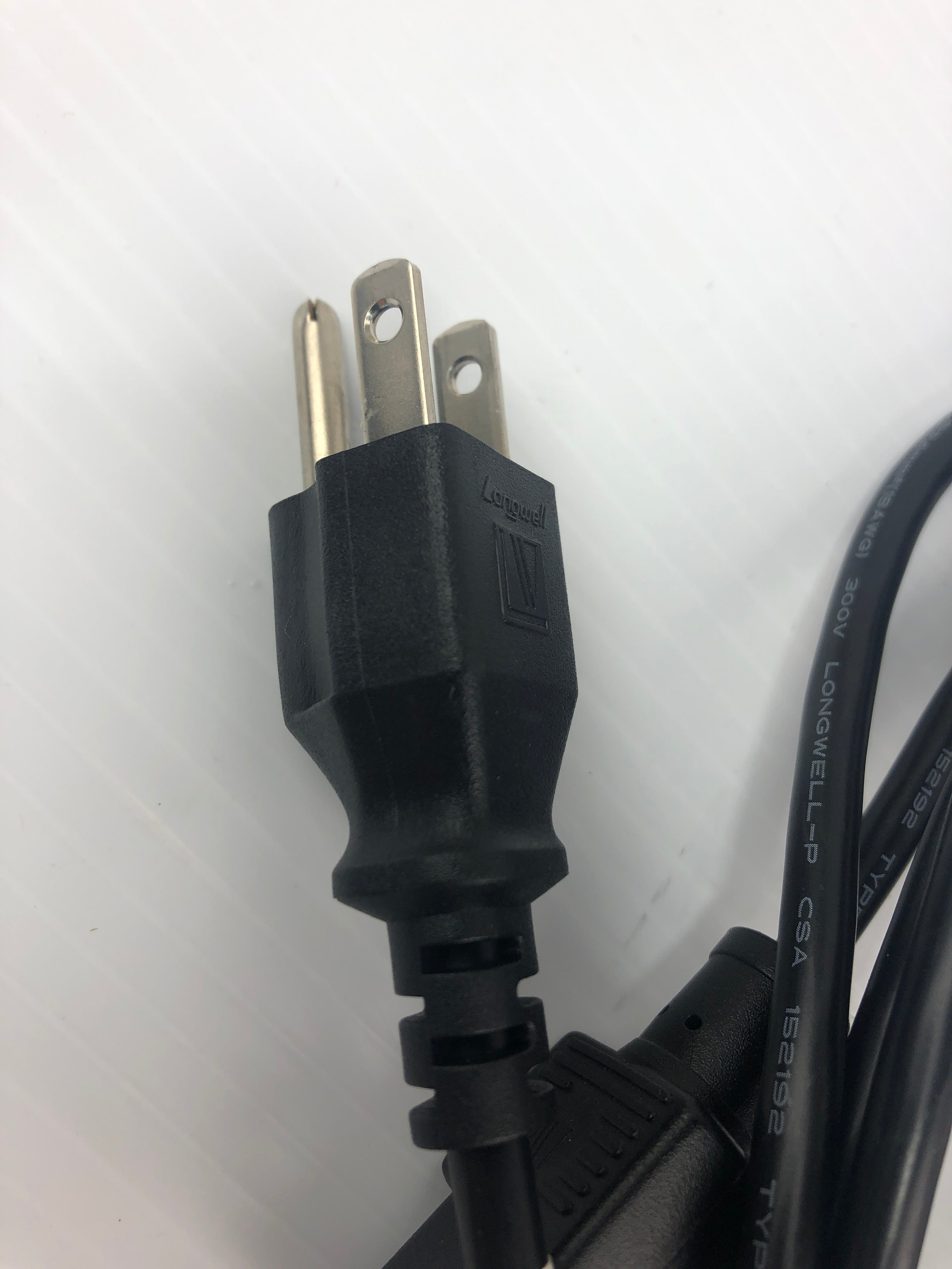 Longwell-P CSA 152192 Power Cable E55333 VW-1 10A 125V