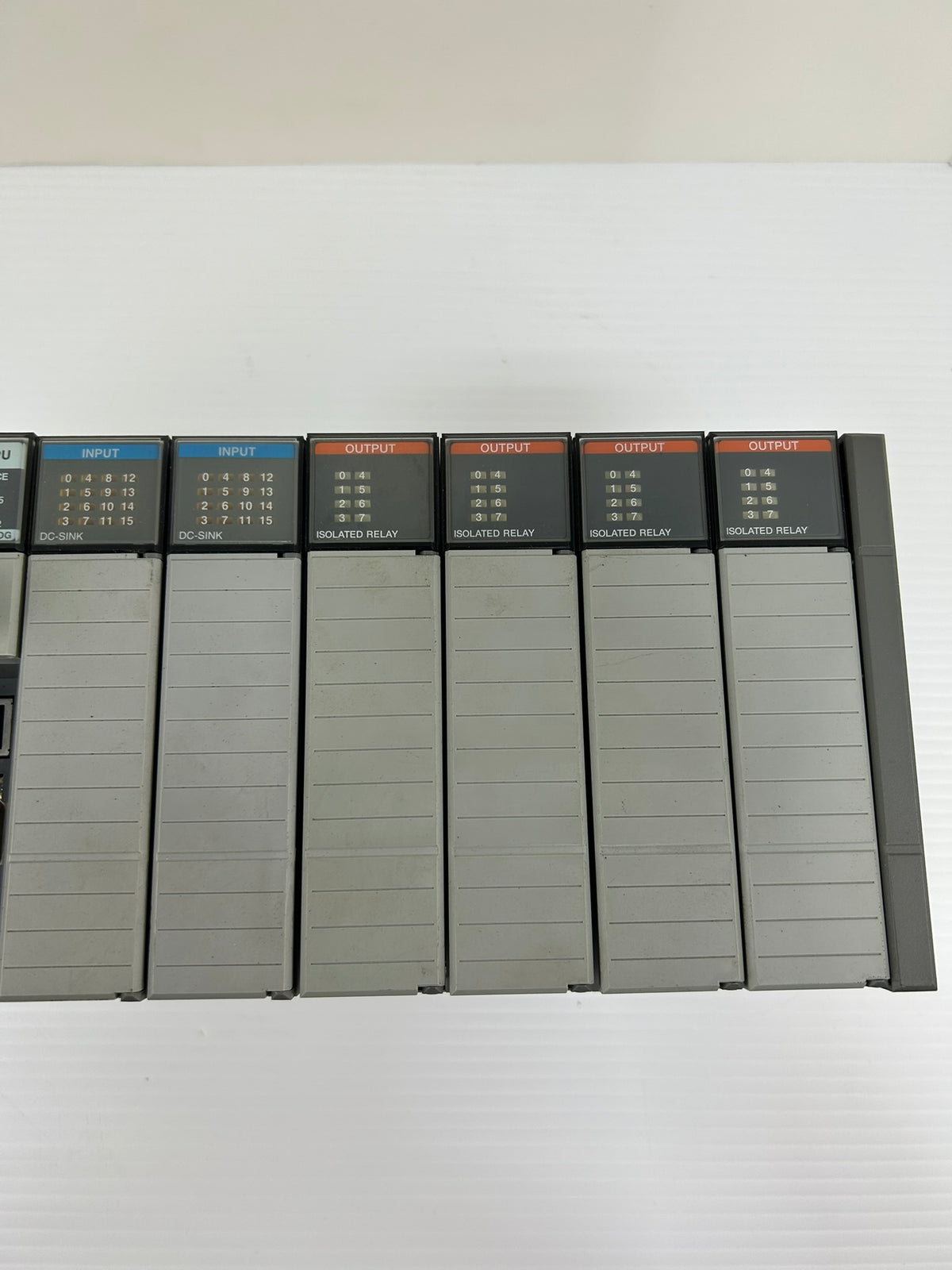 Allen-Bradley SLC 500 PLC 7-Slot Rack 1746-A7 Series B SLC 5/03 CPU I/O
