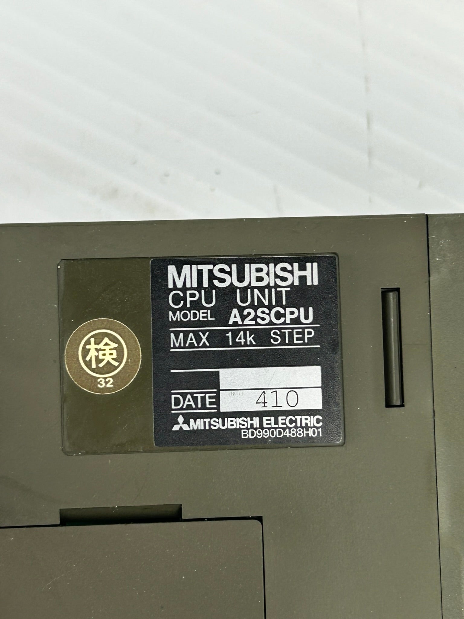 Mitsubishi A2SCPU Melsec CPU Unit PLC Module 14K Step Max