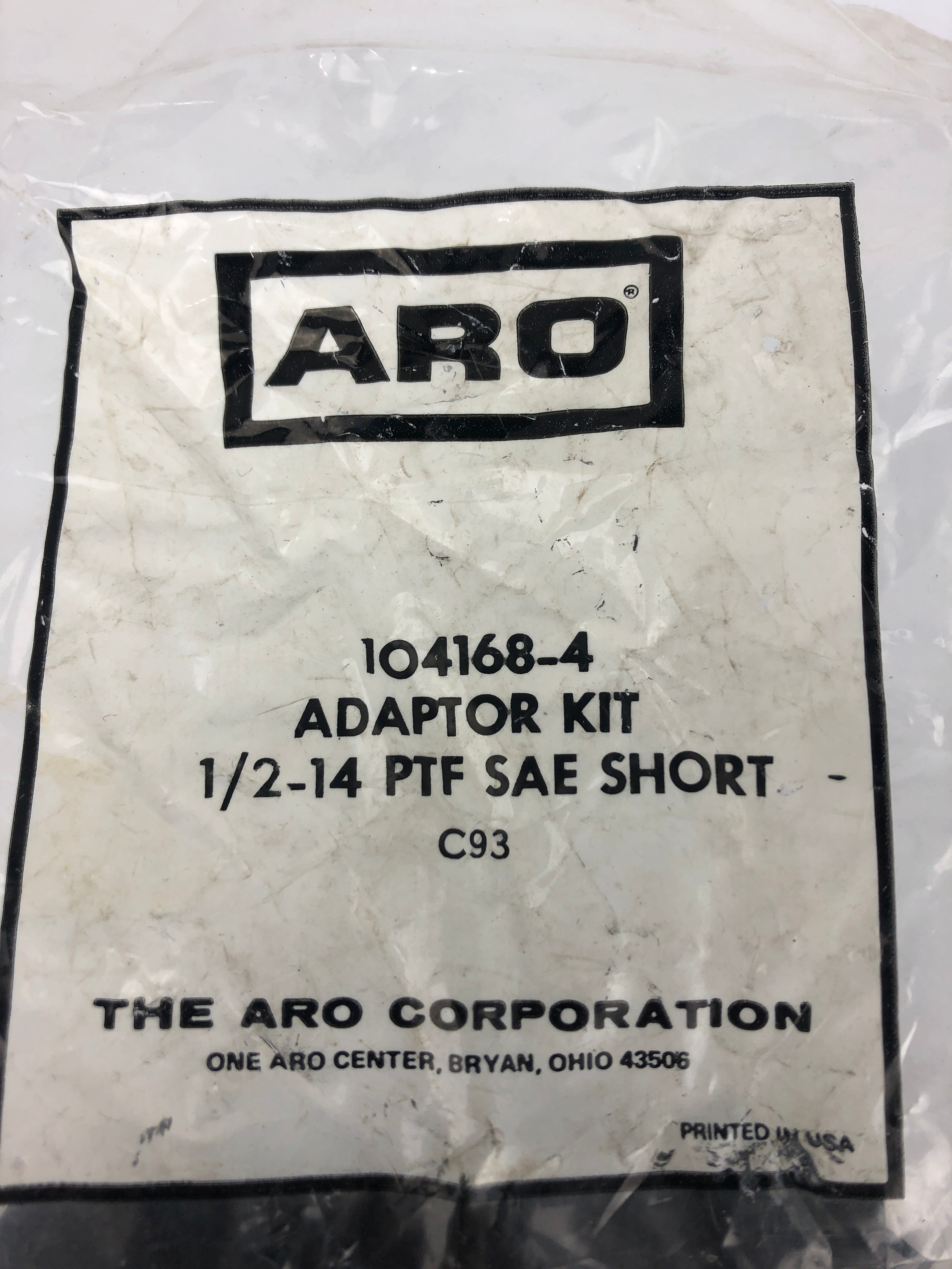 Aro 104168-4 Adaptor Kit 1/2-14PTF SAE Short