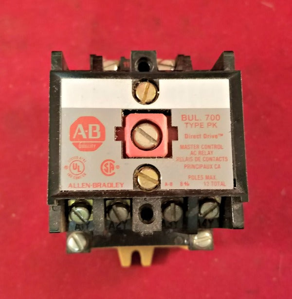 Allen-Bradley 700-PK400A1 Master Control AC Relay Series B