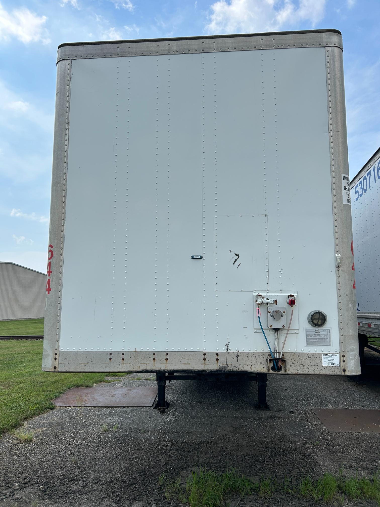 2010 Wabash Dry Van Trailer 53' #644 Title Swing Spring Ride 1JJV532DXAL363356
