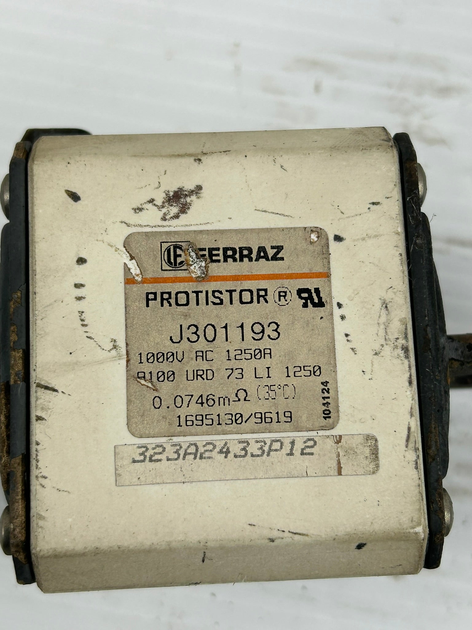 Ferraz Protistor J301193 Fuse 1000VAC 1250A
