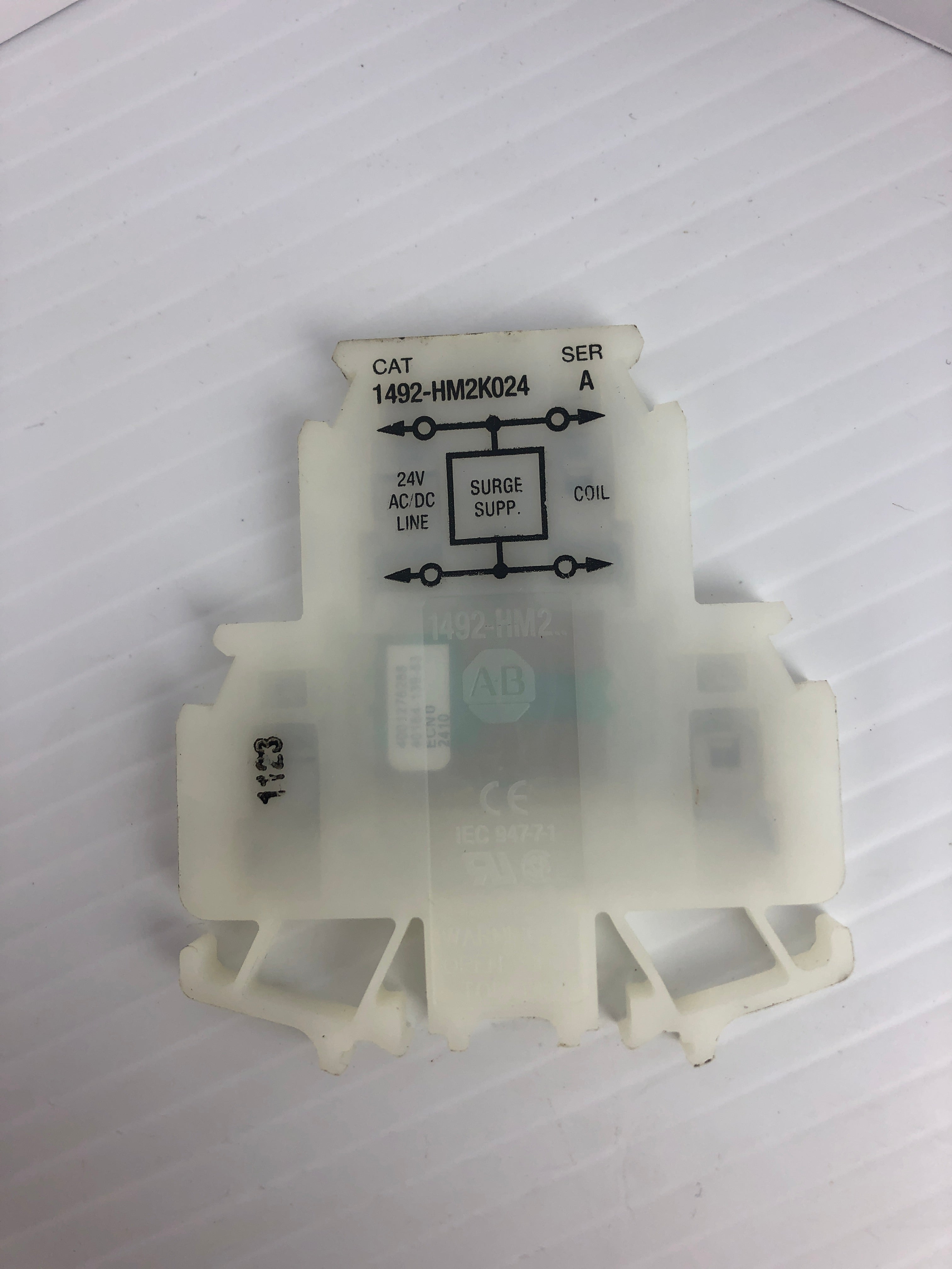 Allen-Bradley 1492-HM2K024 Terminal Block Surge Suppressor Ser. A 24V Lot of 10