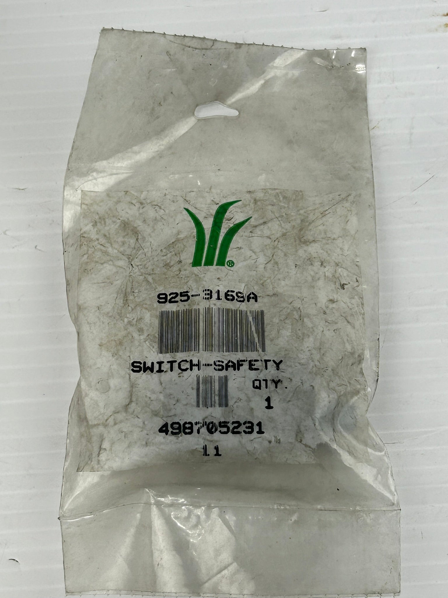 MTD Safety Switch 925-3169A