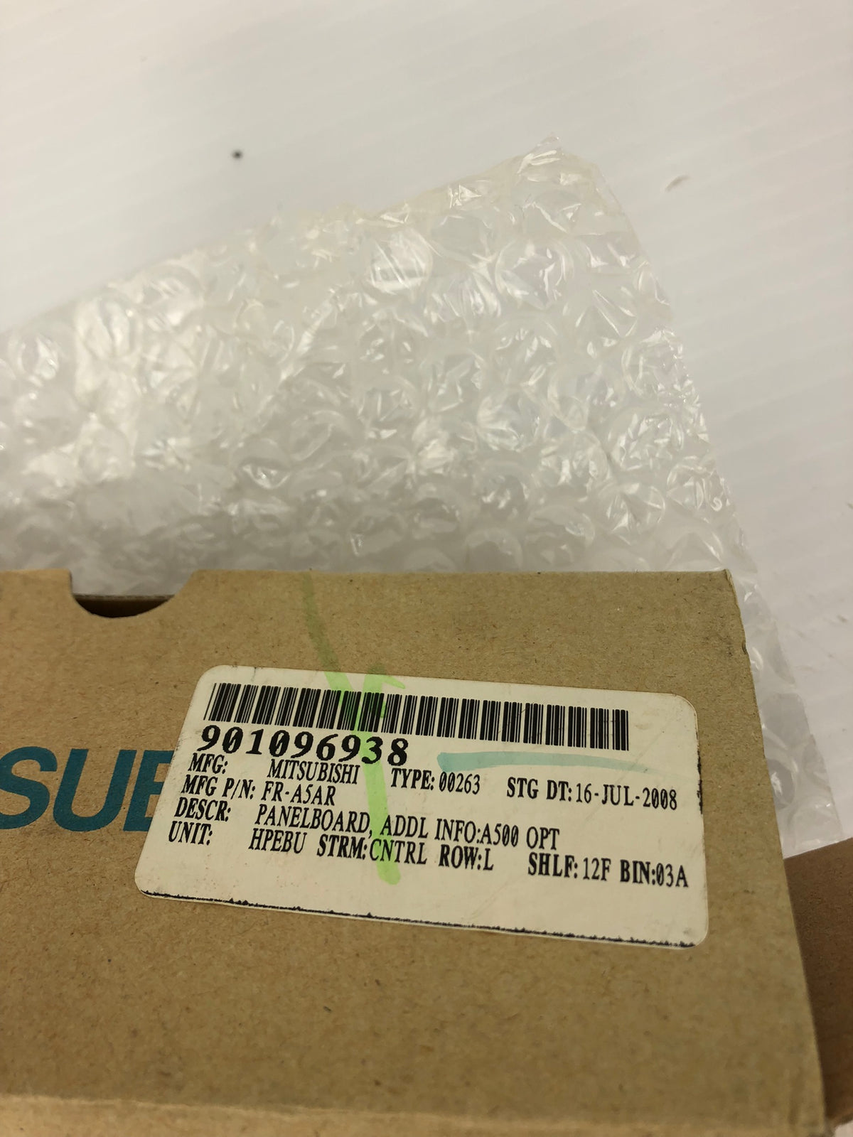 Mitsubishi FR-A5AR Relay Output Transistorized Inverter Control Panelboard