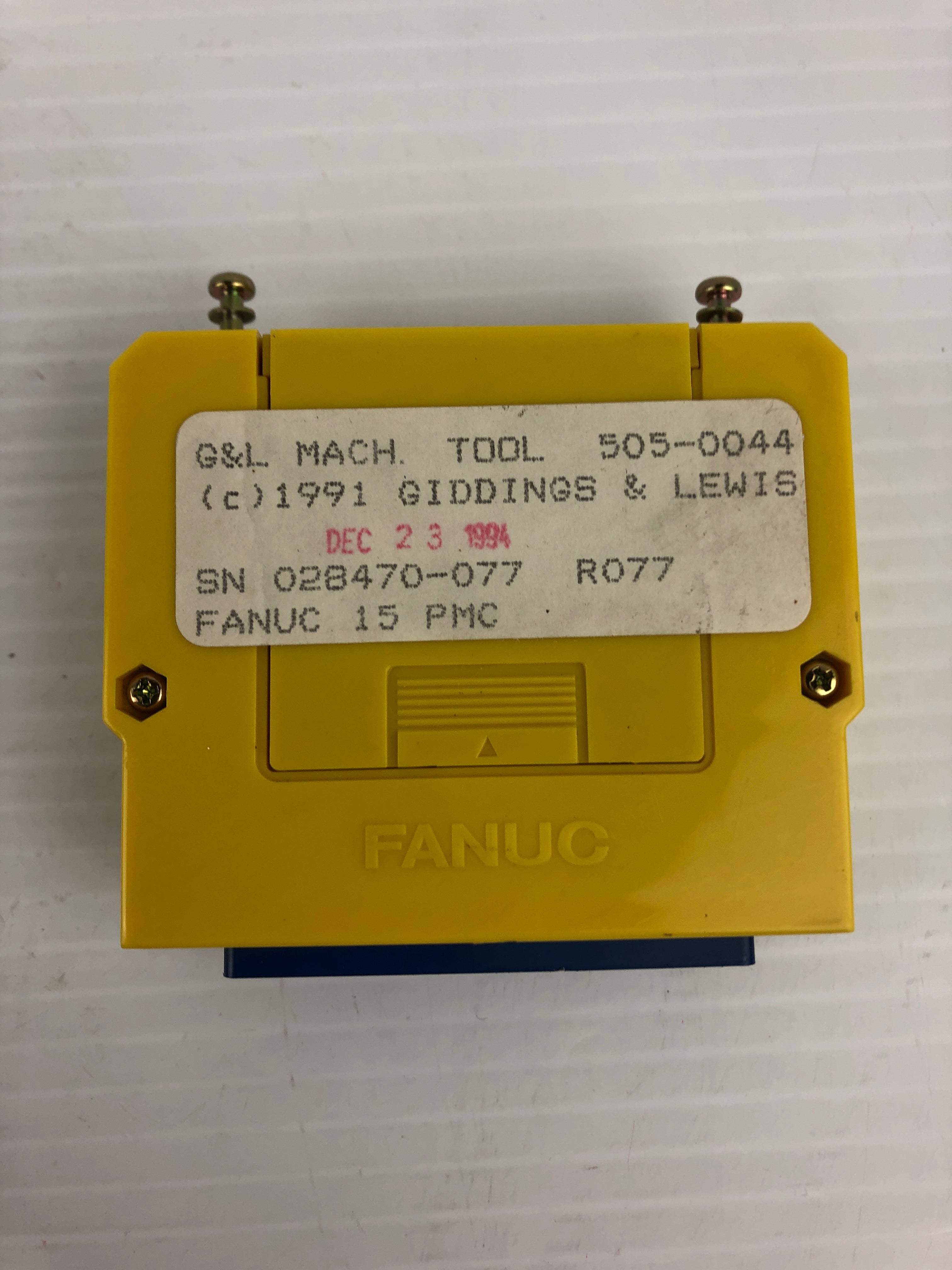 Fanuc A02B-0094-C103 PMC Cassette C