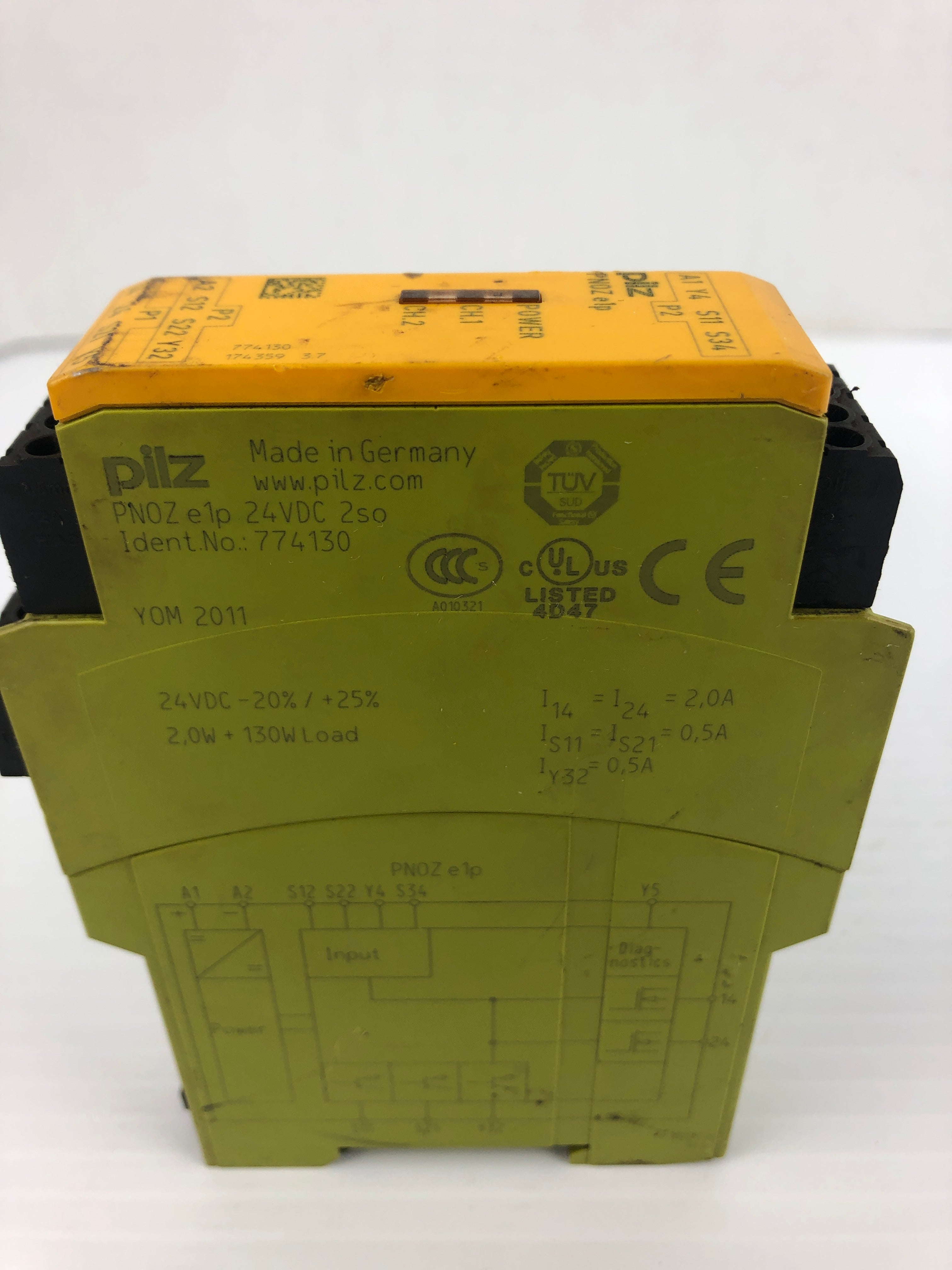 Pilz PNOZ e1p Safety Relay 24VDC 2n/o