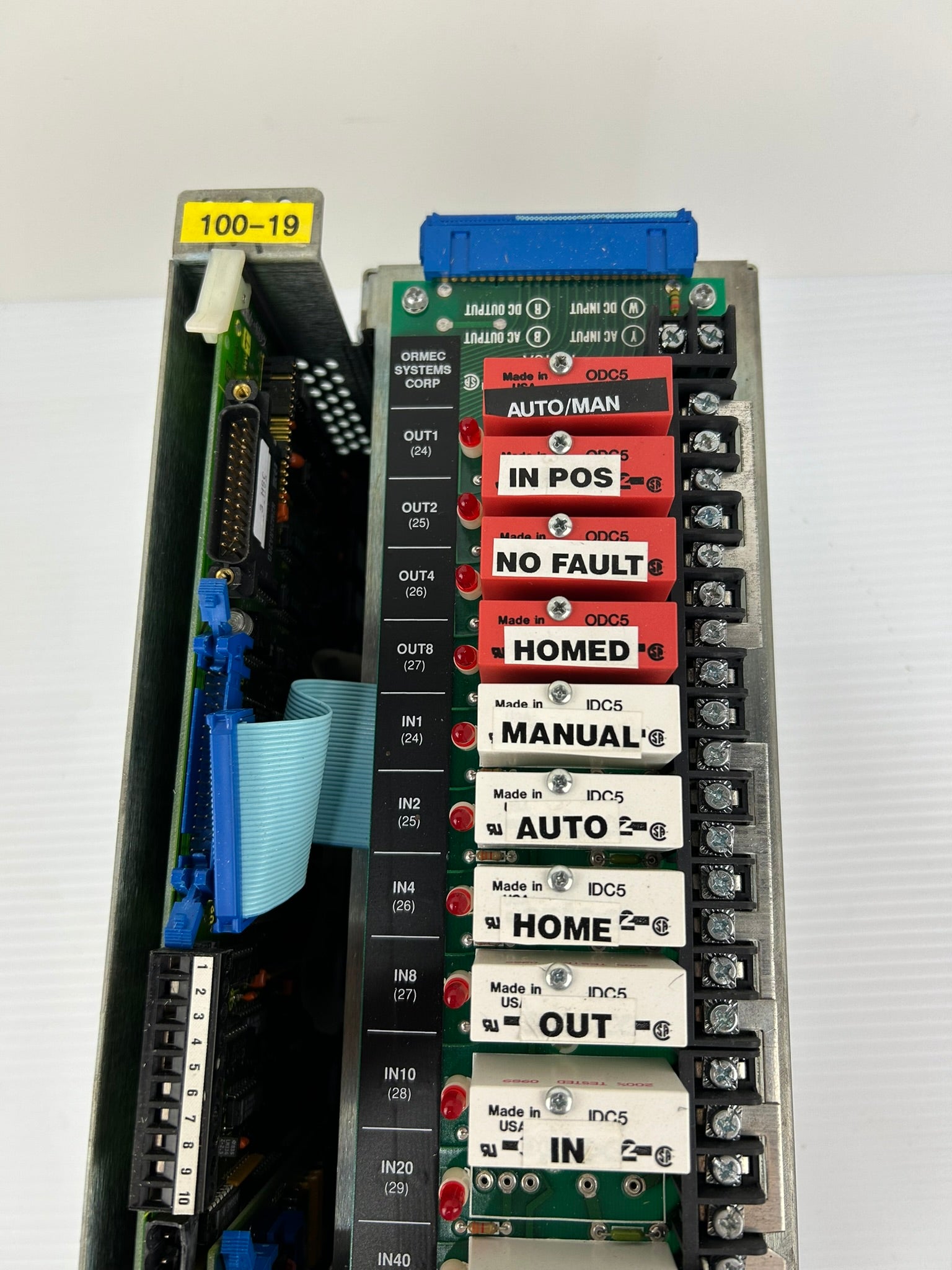 Ormec Servo Drive Module PB16A Circuit Board IDC5 ODC5 Relays