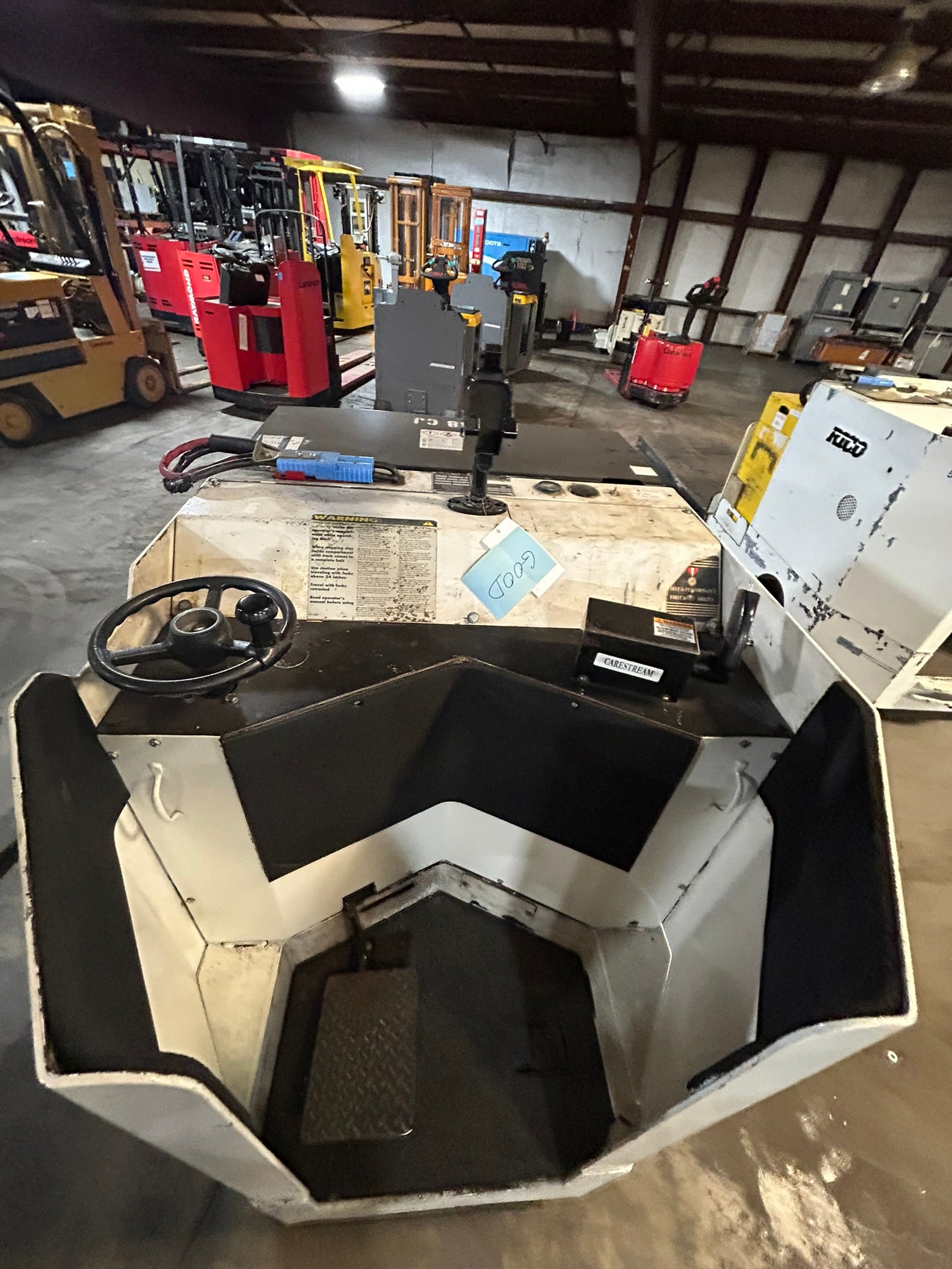 BPR Rico PLRDD100 Platform Electric Stand-Up Lift Truck 10,000 Lb. Type E 36V