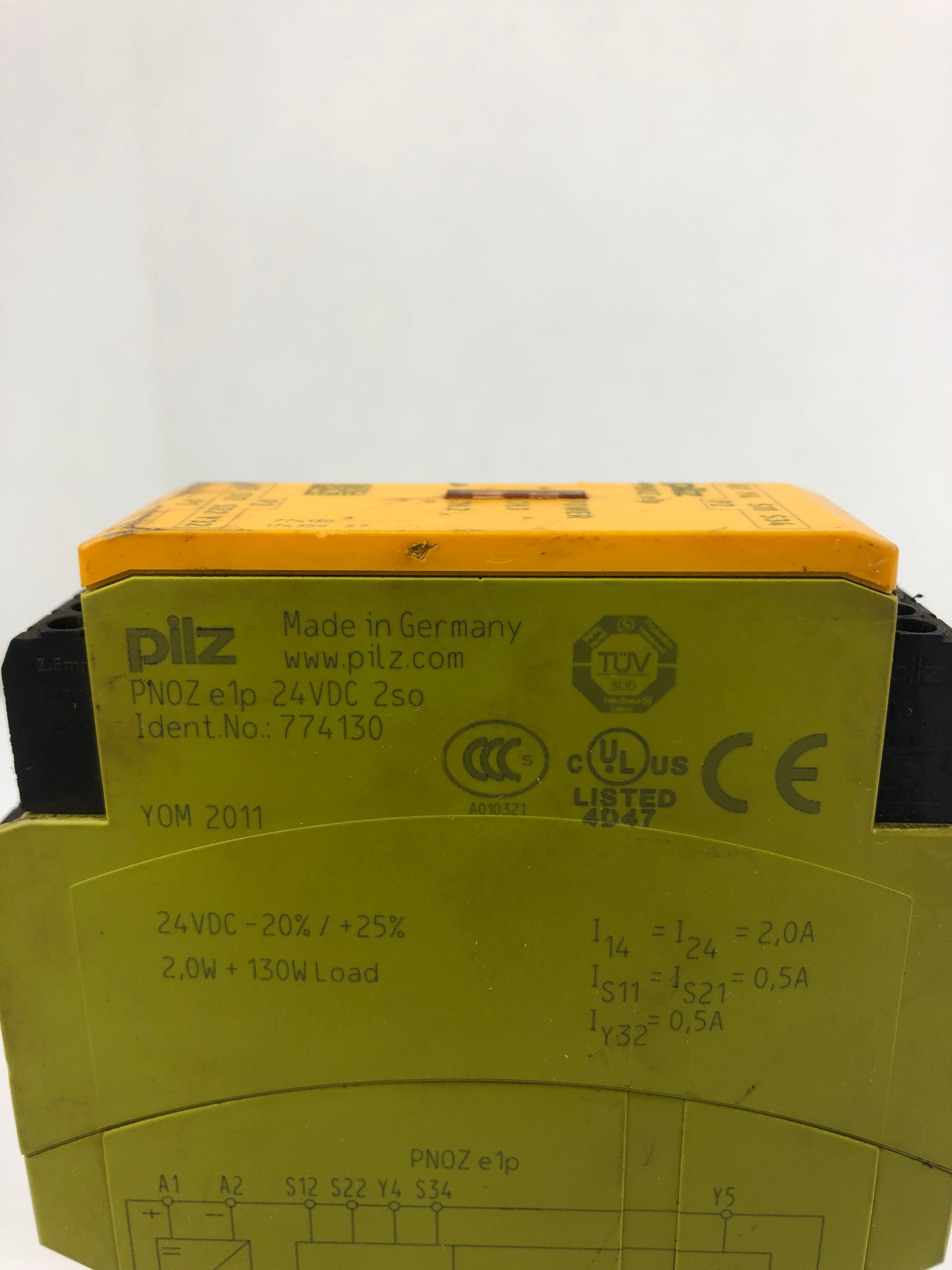 Pilz PNOZ e1p Safety Relay 24VDC 2n/o