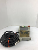 Yaskawa Electric Motoman JZRCR-NPP01-1 Teach Pendant A019048 with Cable