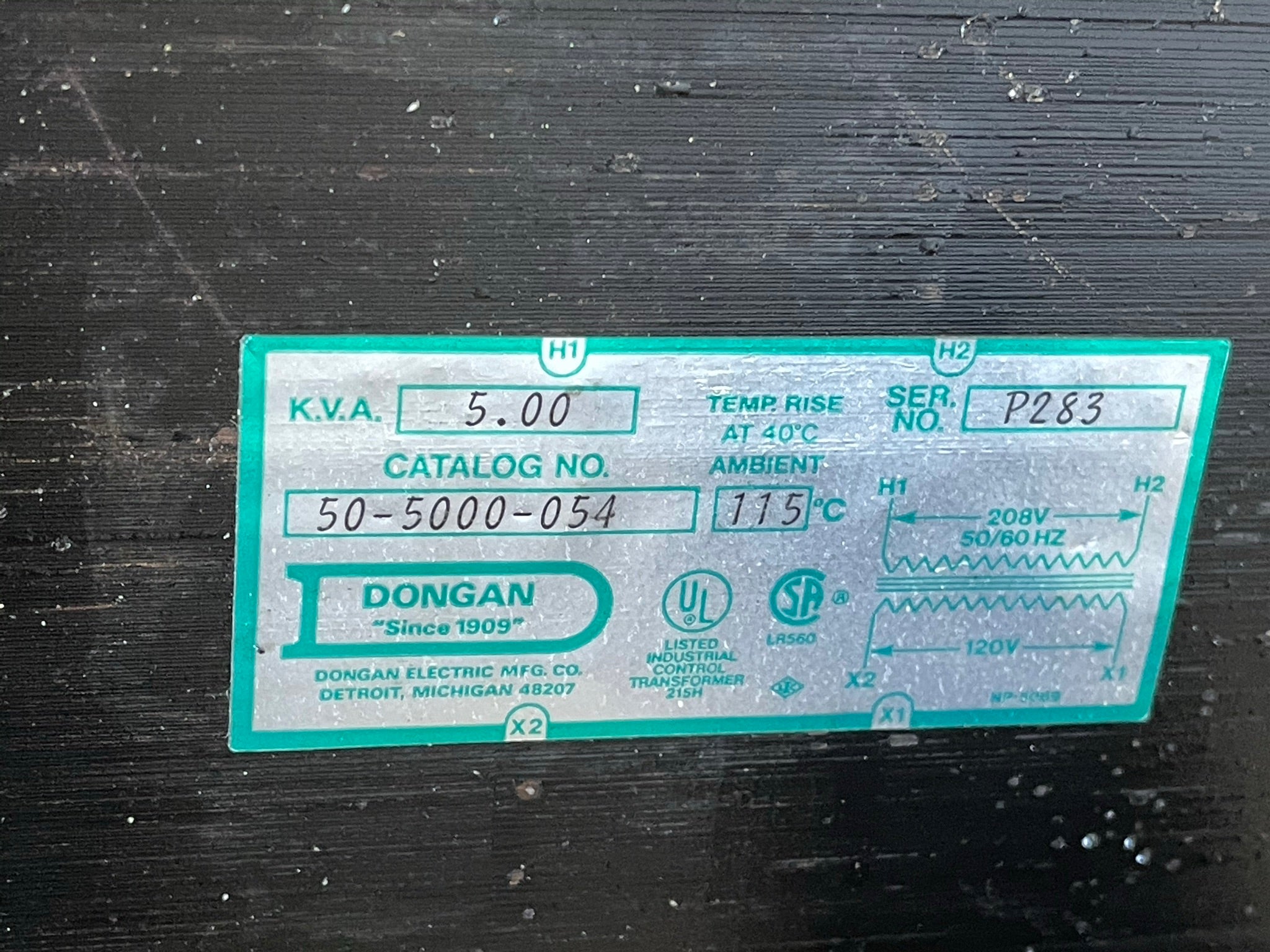 Dongan 50-5000-054 Transformer 5kVA