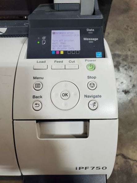 Canon Imageprograf iPF750 Large Format Inkjet Printer AABY1001